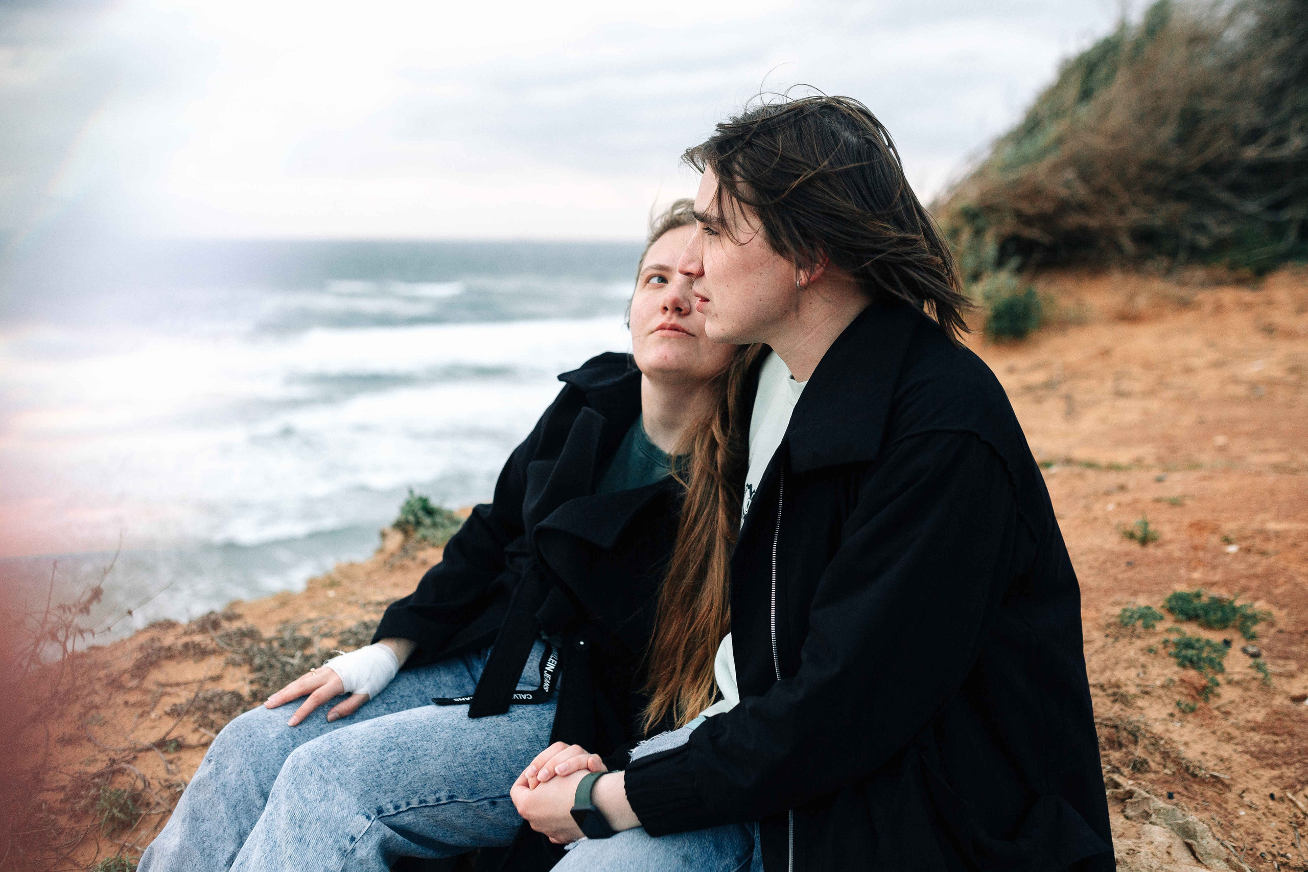 WINTER IN NETANYA. PHOTOGRAPHER IN ISRAEL