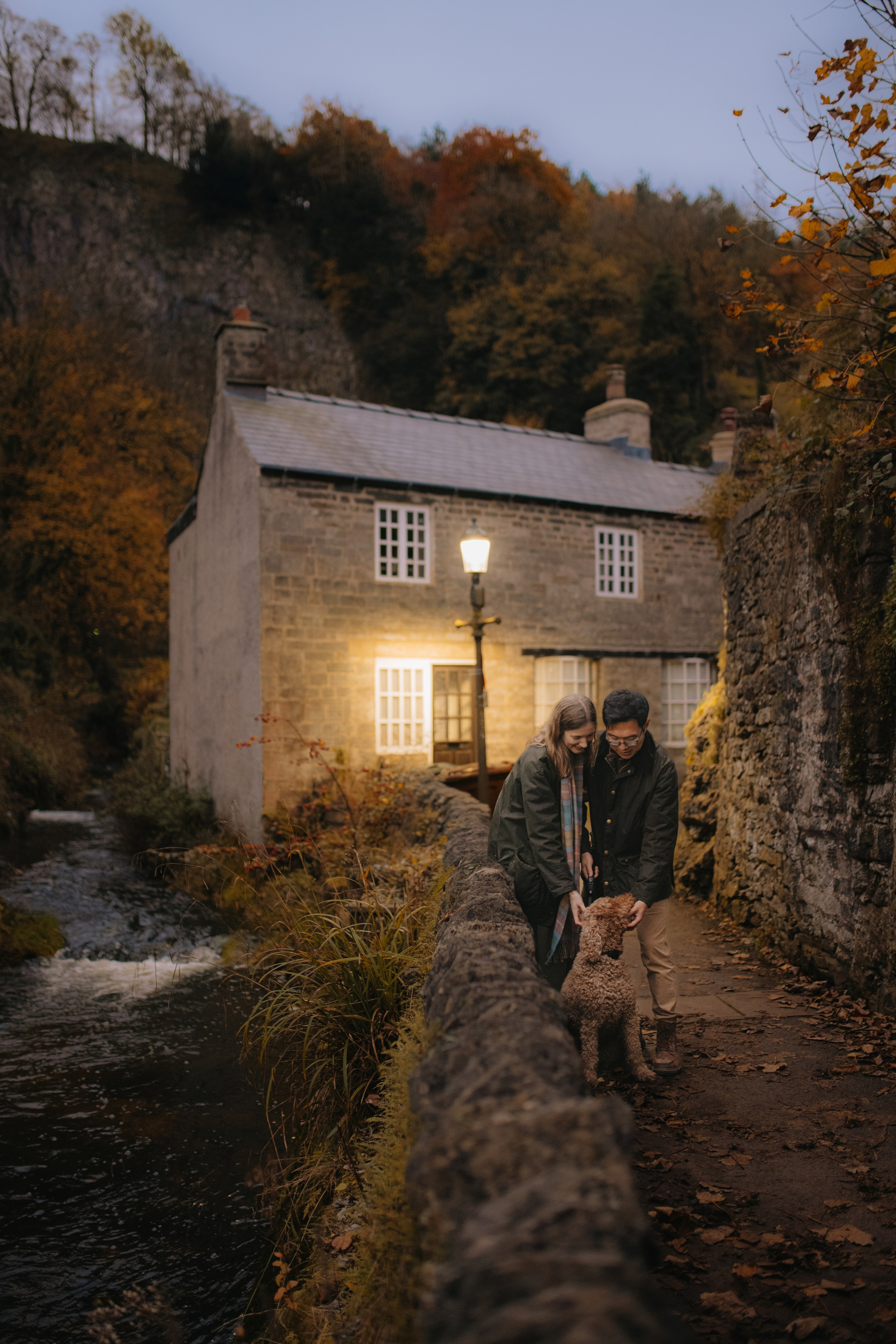 L & C in Peak District. Tania Gandrabur, photographer in West Midlands, England