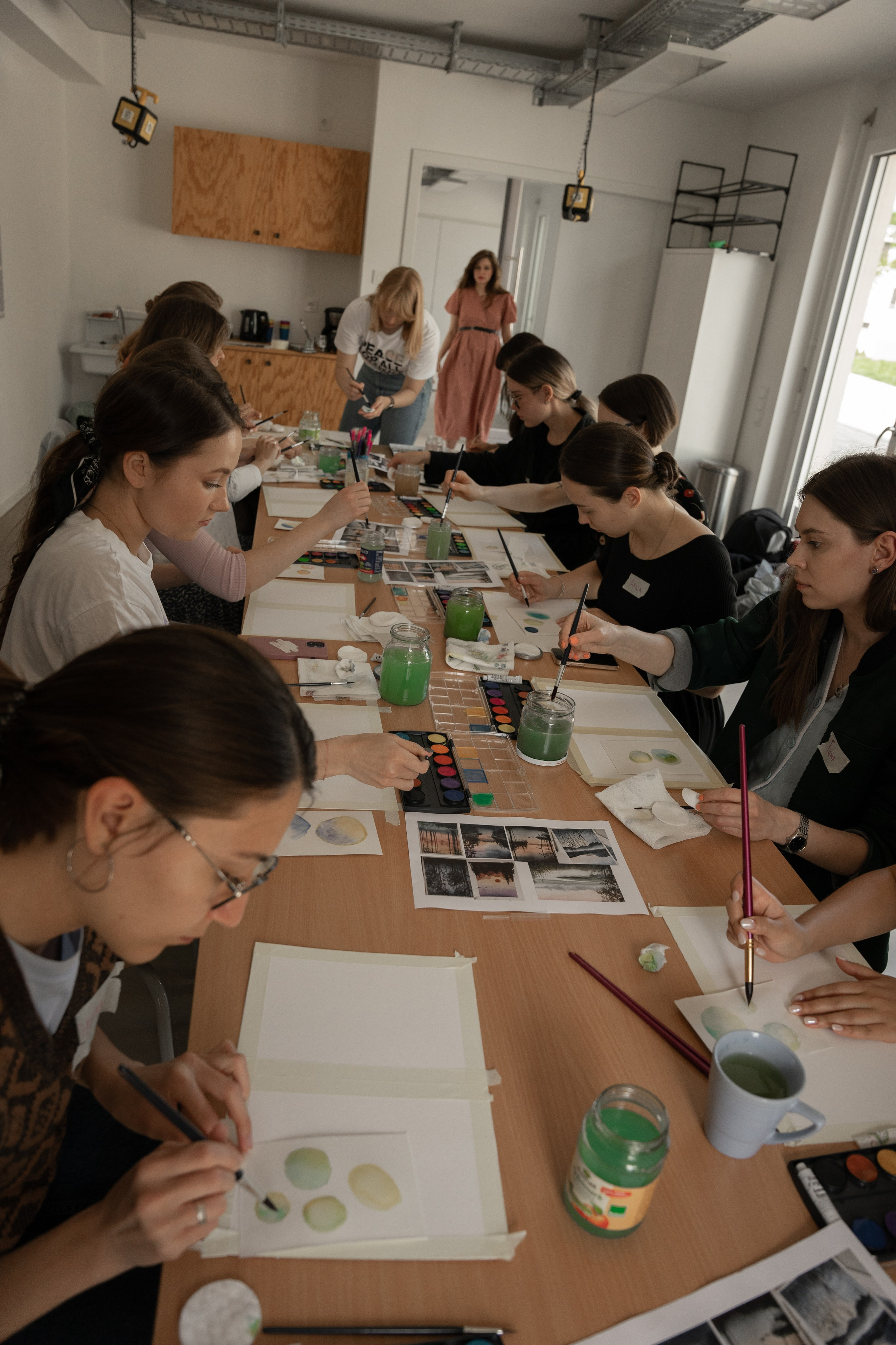 Мастер-класс по акварели. Lera Berg — портретный фотограф и ретушер в Мюнхене