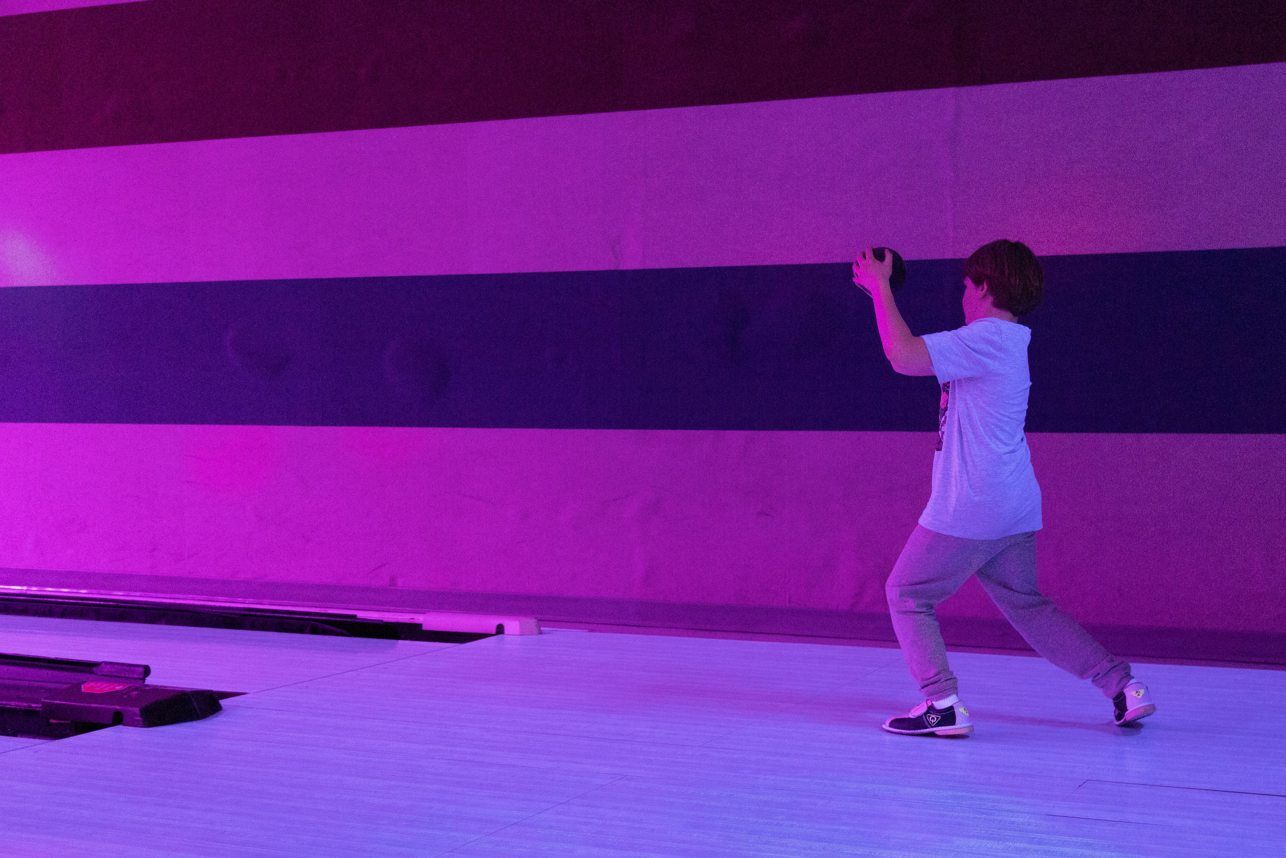 Alex LaCasse’s 8th Birthday at Mario’s Bowl 2025. Toronto Portrait Photographer Lena Lac