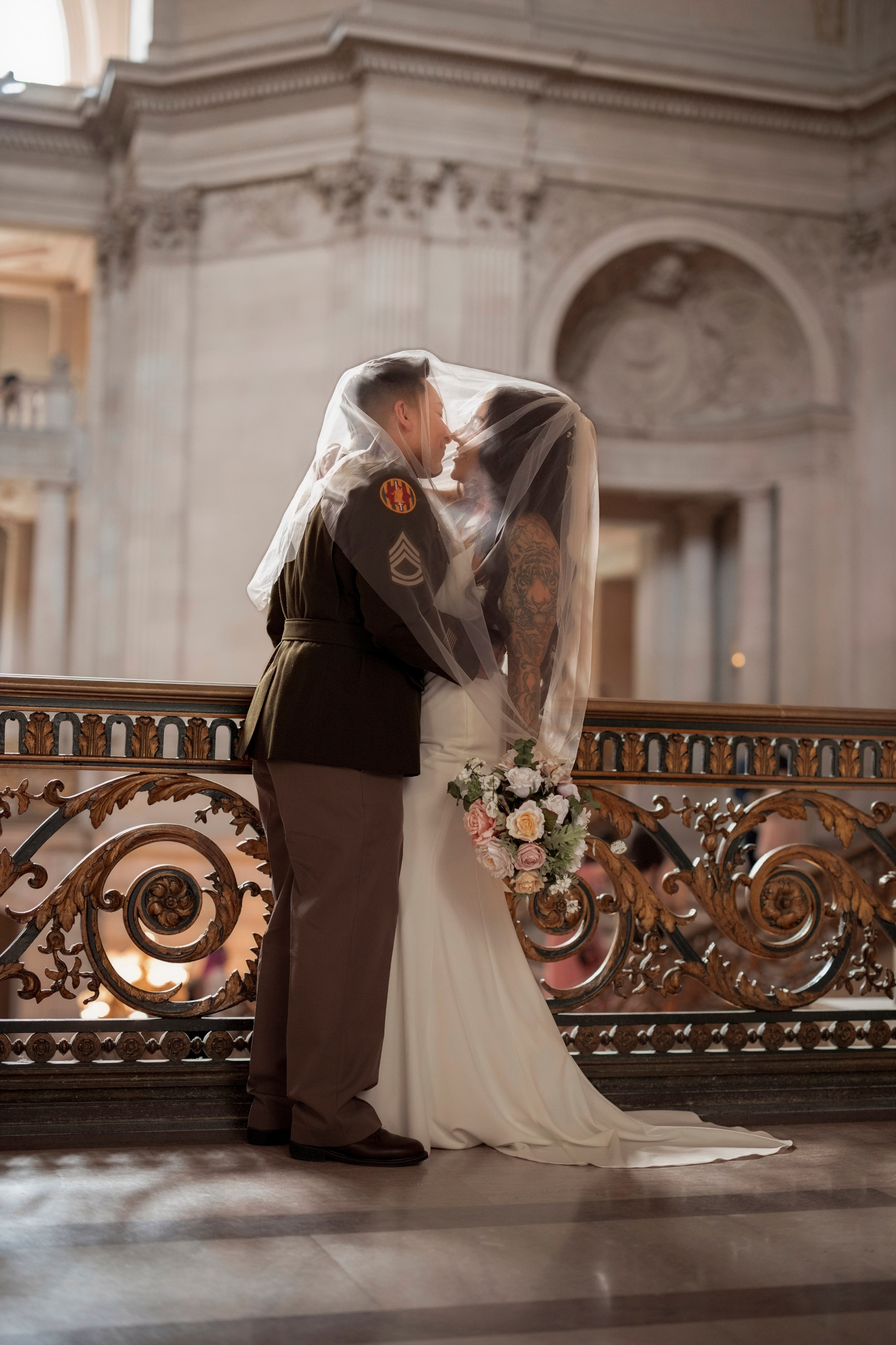 SF City Hall Wedding. Bay Area Photographer: family, maternity, love story, wedding