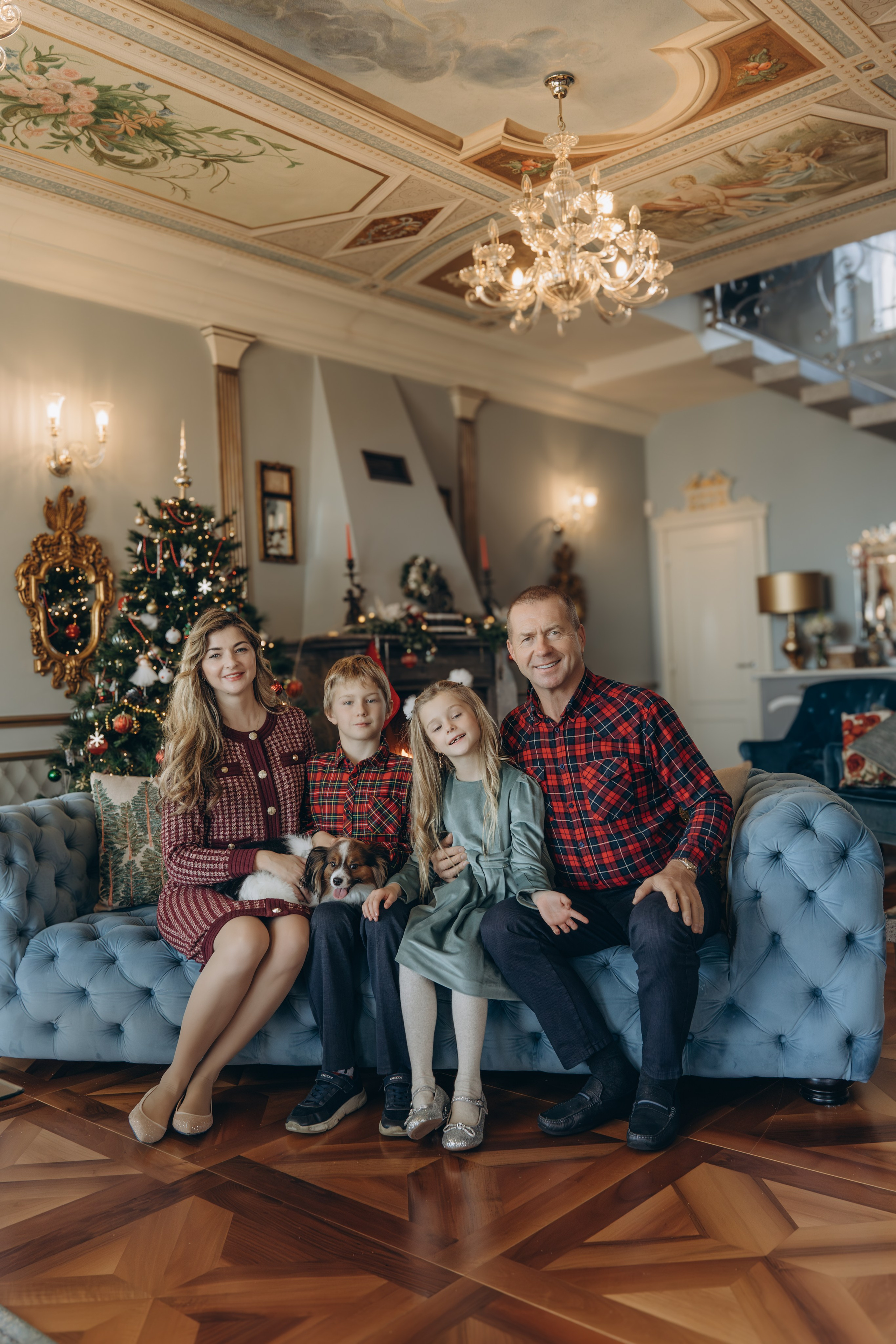 XMAS FAMILY SHOOTING. PHOTOGRAPHER IN ITALY