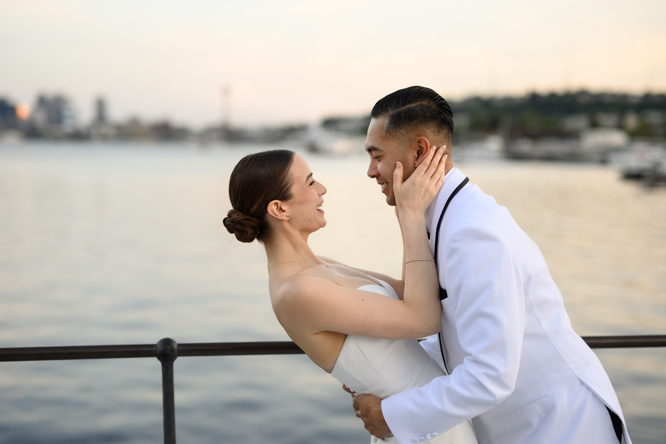 Kevin & Katie. Wedding & portrait photography in the Seattle Area. Helen Michelle photographer