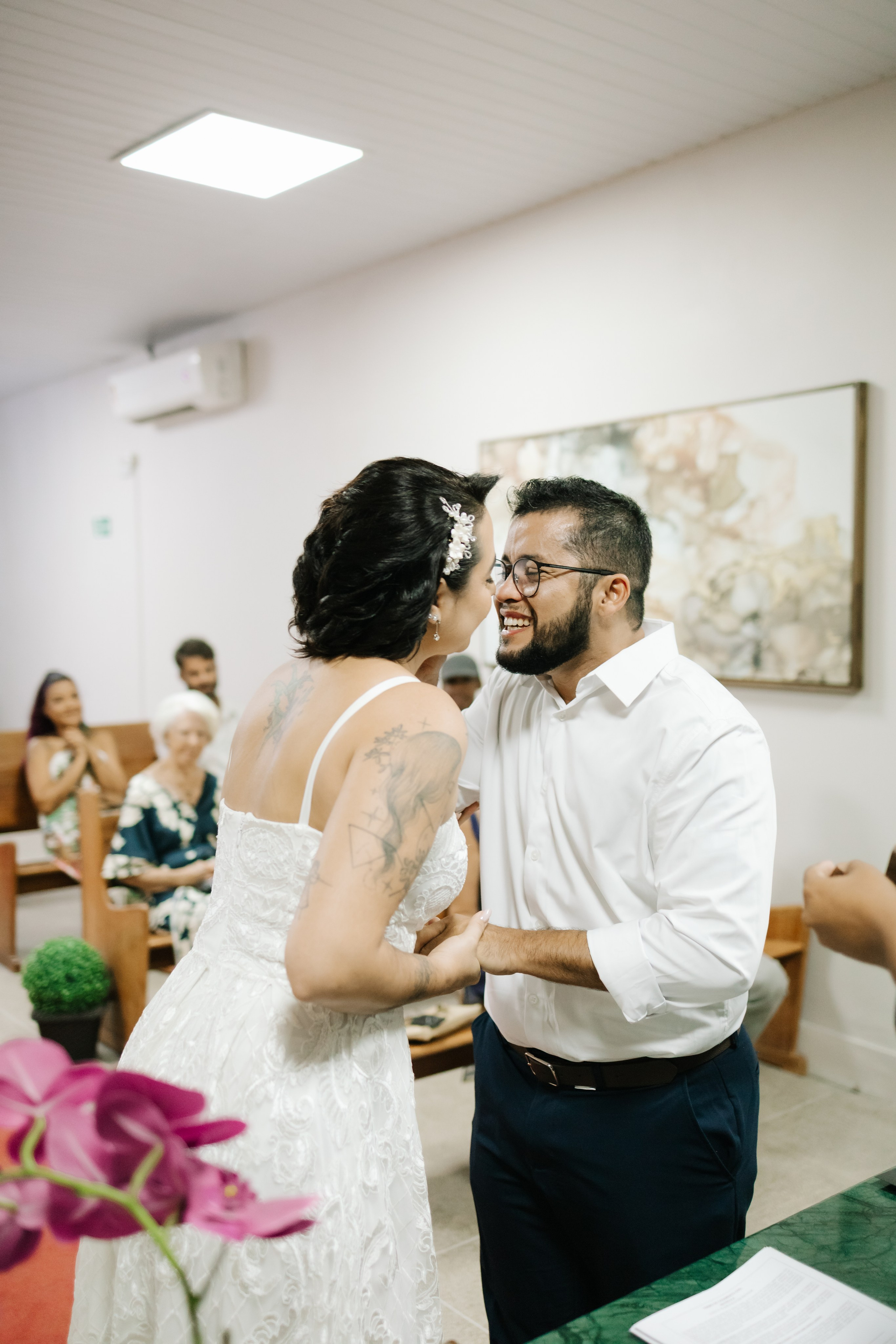 Joana & Miguel — Civil. Fotógrafo Richard Silvestre — Casamentos na Bahia