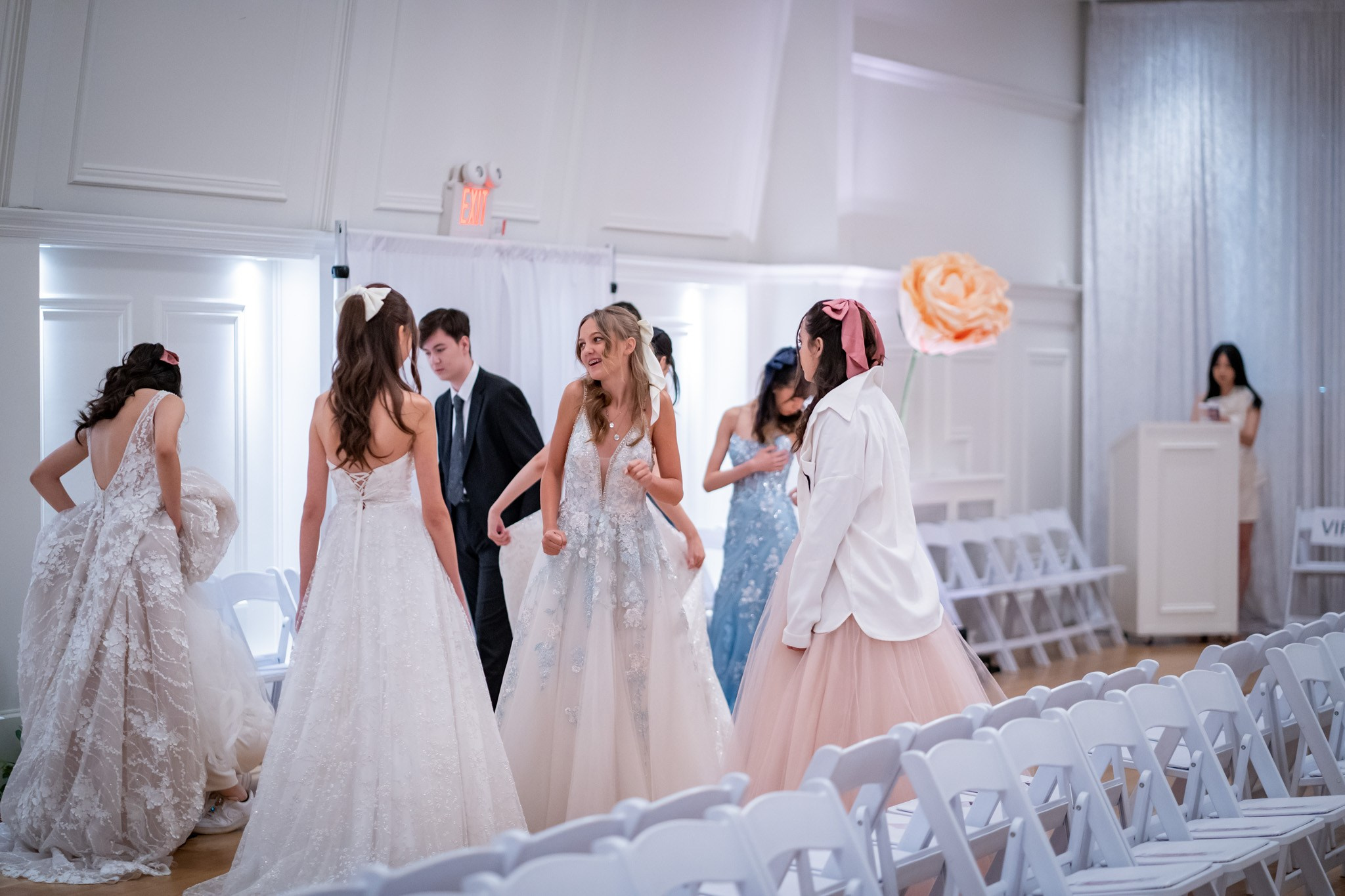 The blooms BTS. Vancouver Kids Photographer