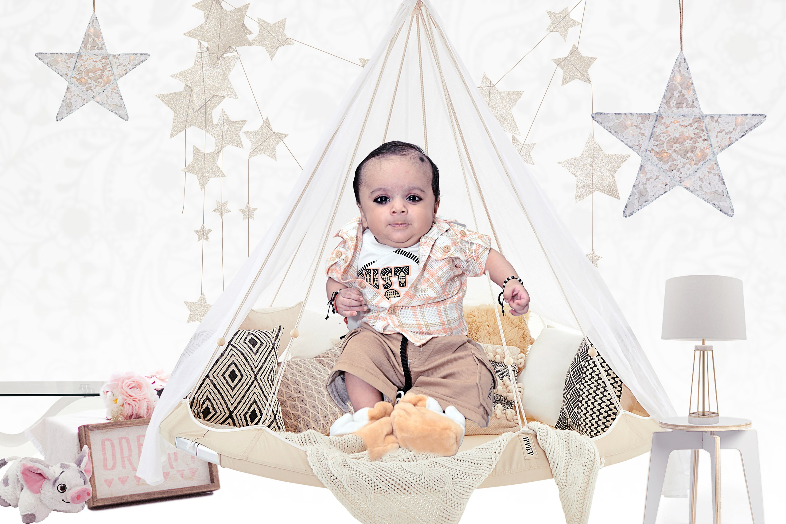 6 MONTH BABY SHOOT. “Ajay Digital Photo Studio — Capturing Timeless Wedding Moments”