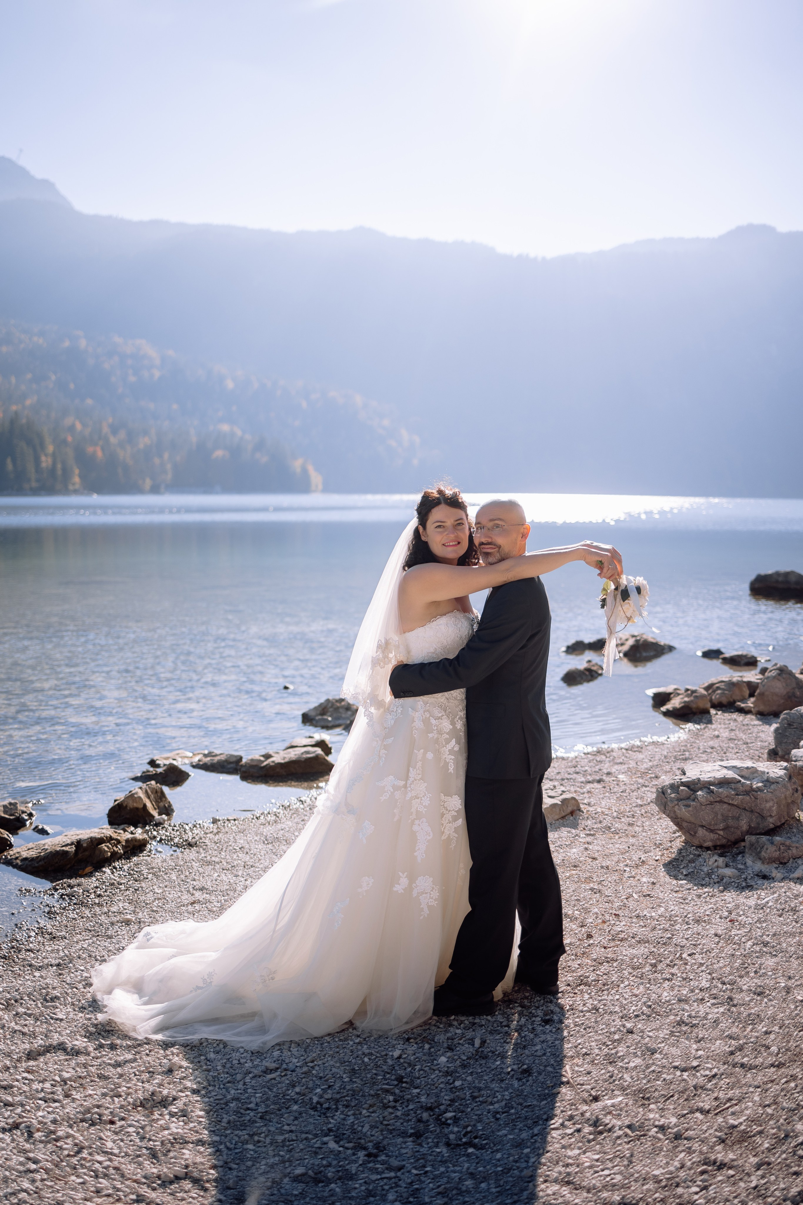 Eibsee. Hochzeitsfotograf München Taufe Familienfotograf Tanja Mauke