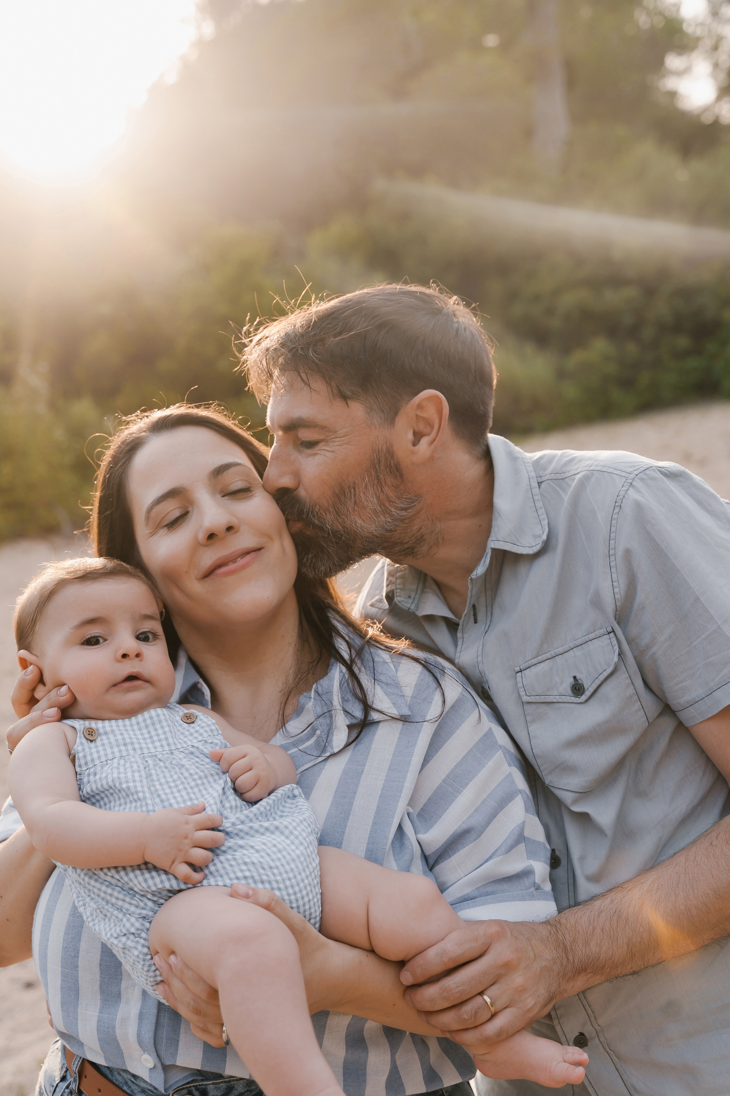 Tania, Antonio y Elias. Fotógrafa de bodas y familias en España, Valencia: Nadia ProFoto