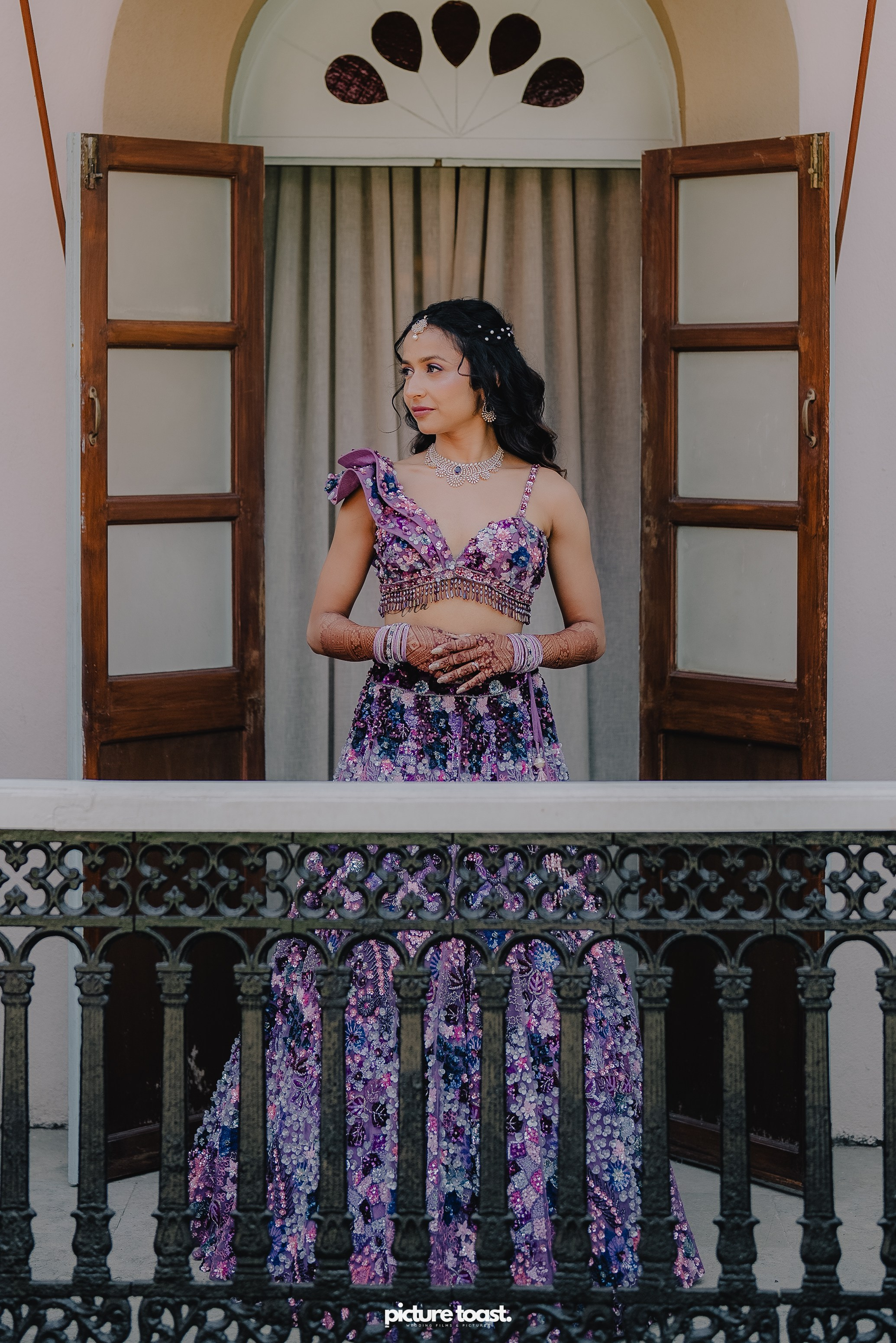 Varamala Ft. Barbie & Aneesh. Fine art Wedding Photographers in India & Canada