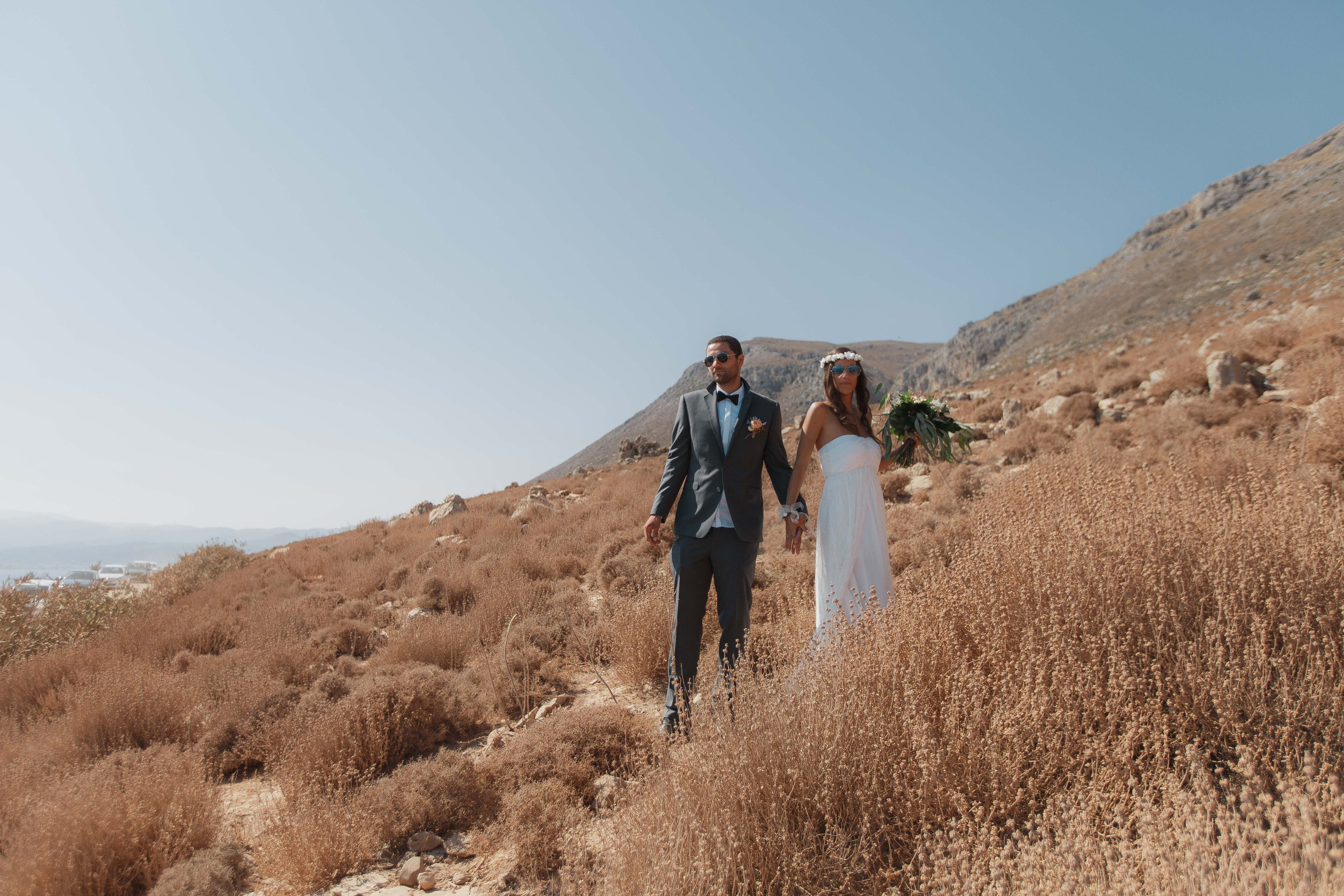 Marino & Steffi, Crete. Denny Savon — Photographer in Santorini | Weddings, Love Stories & Flying Dress