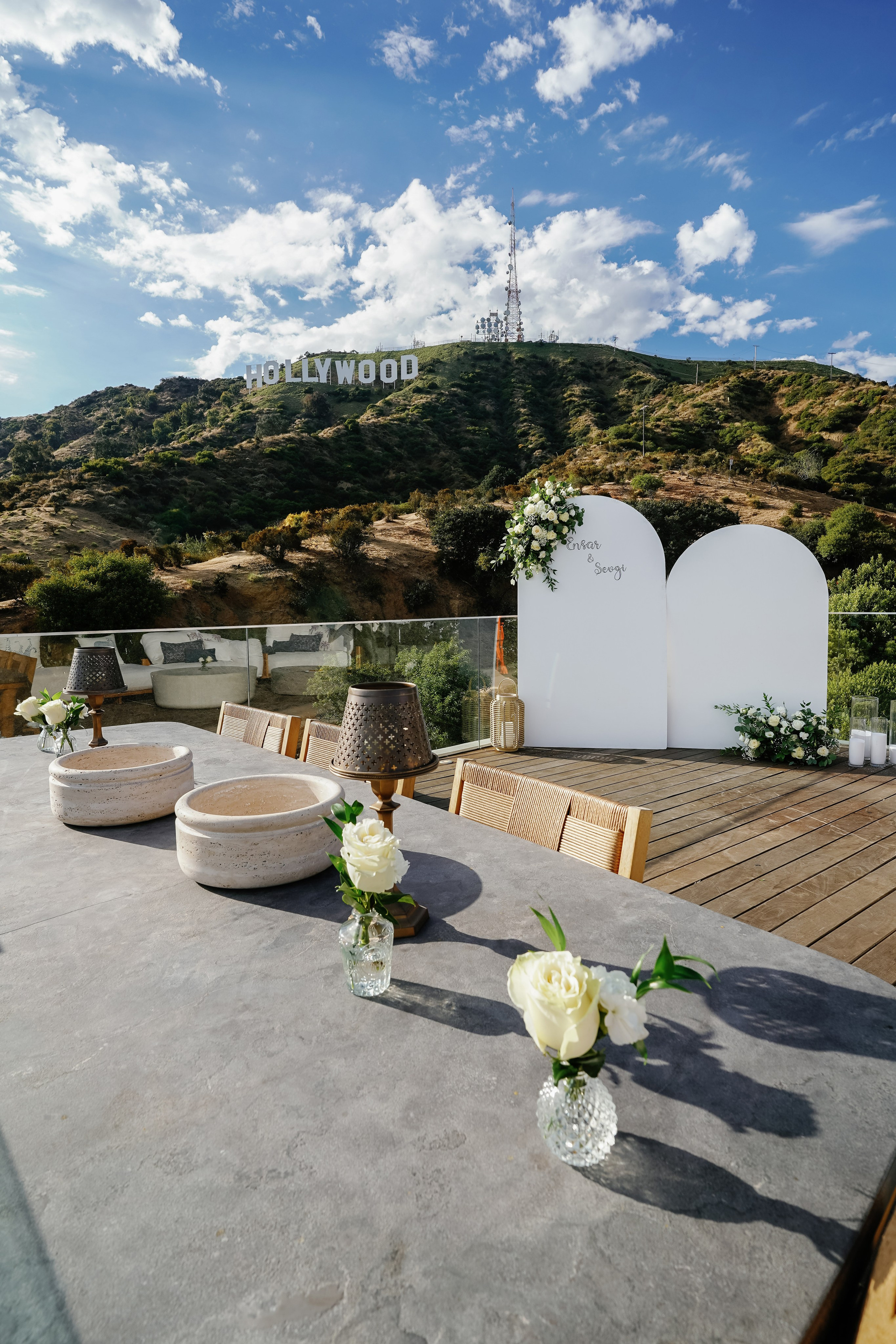 Wedding at the Hollywood Sign Venue, Los Angeles, California. Wedding Photography & Videography Team in California, Los Angeles, San Francisco, San Diego and Travel