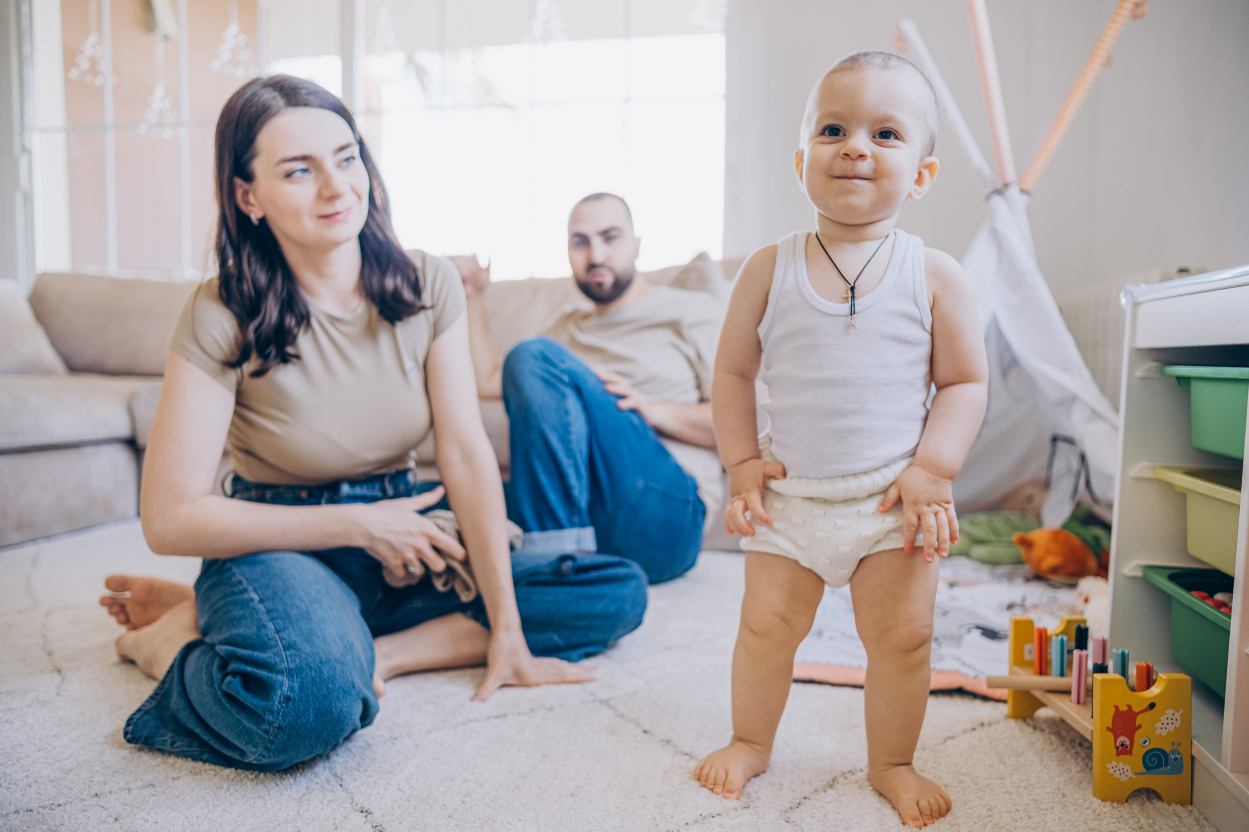 Family of little Leva. Фотограф Пальма де Майорка