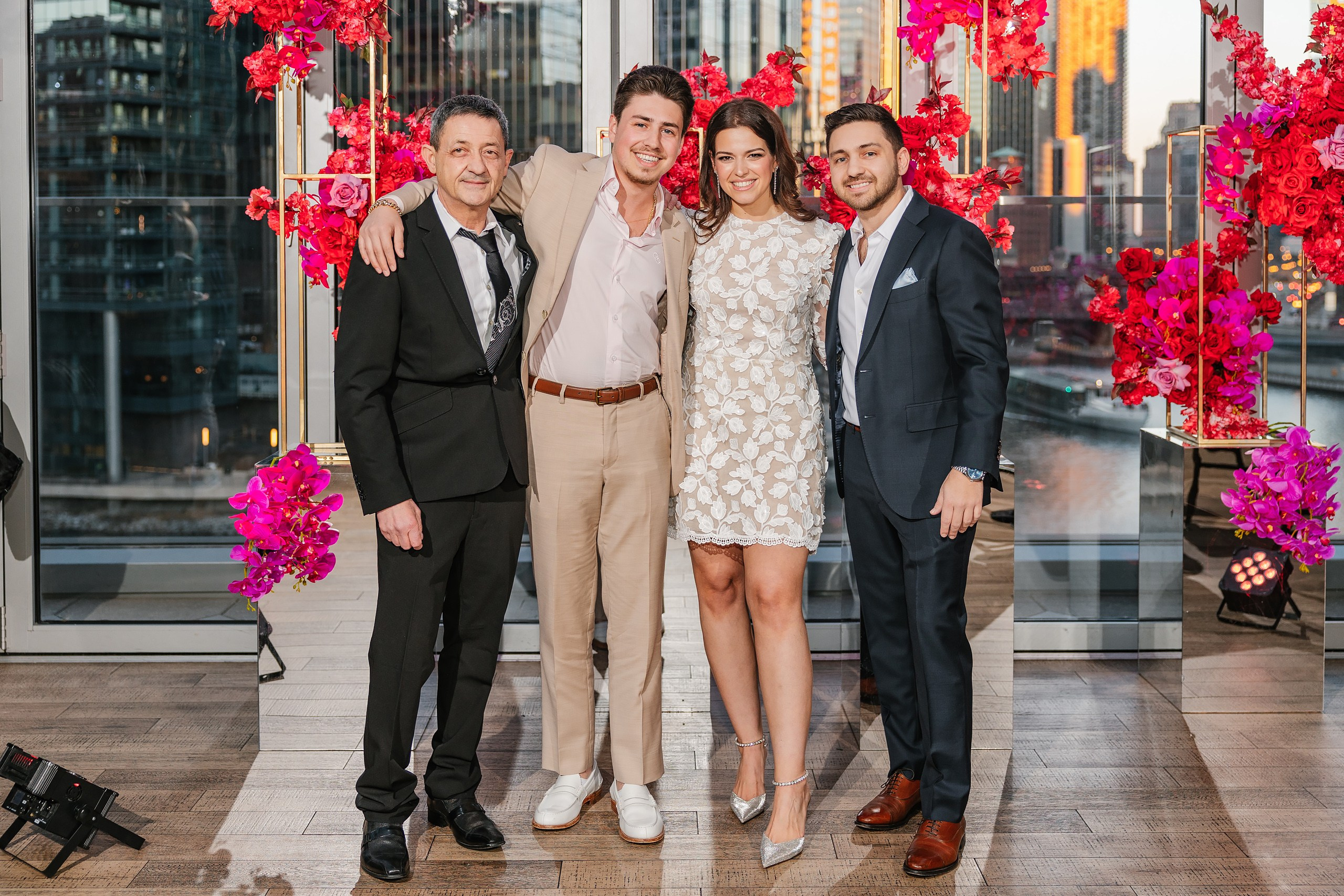 02.18.2024 Engagement Party. Wedding family event photographer in Chicago Nick Yushevich