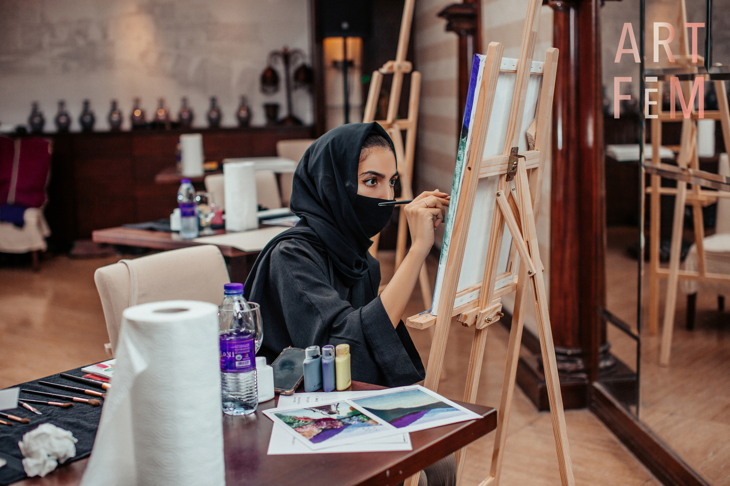 Фотосессия event paint. Photographer in Dubai Dmitry Gromov