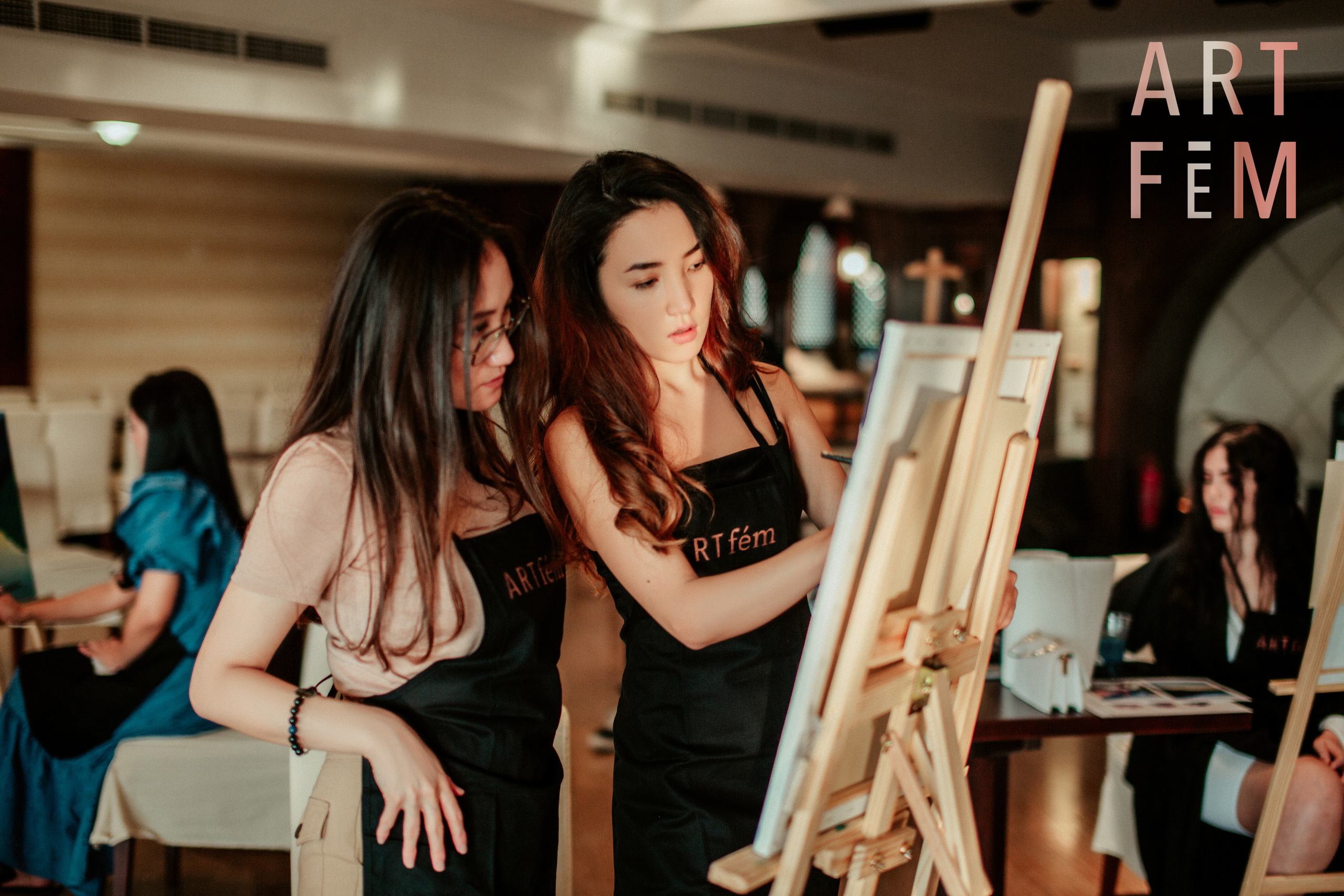 Фотосессия event paint. Photographer in Dubai Dmitry Gromov