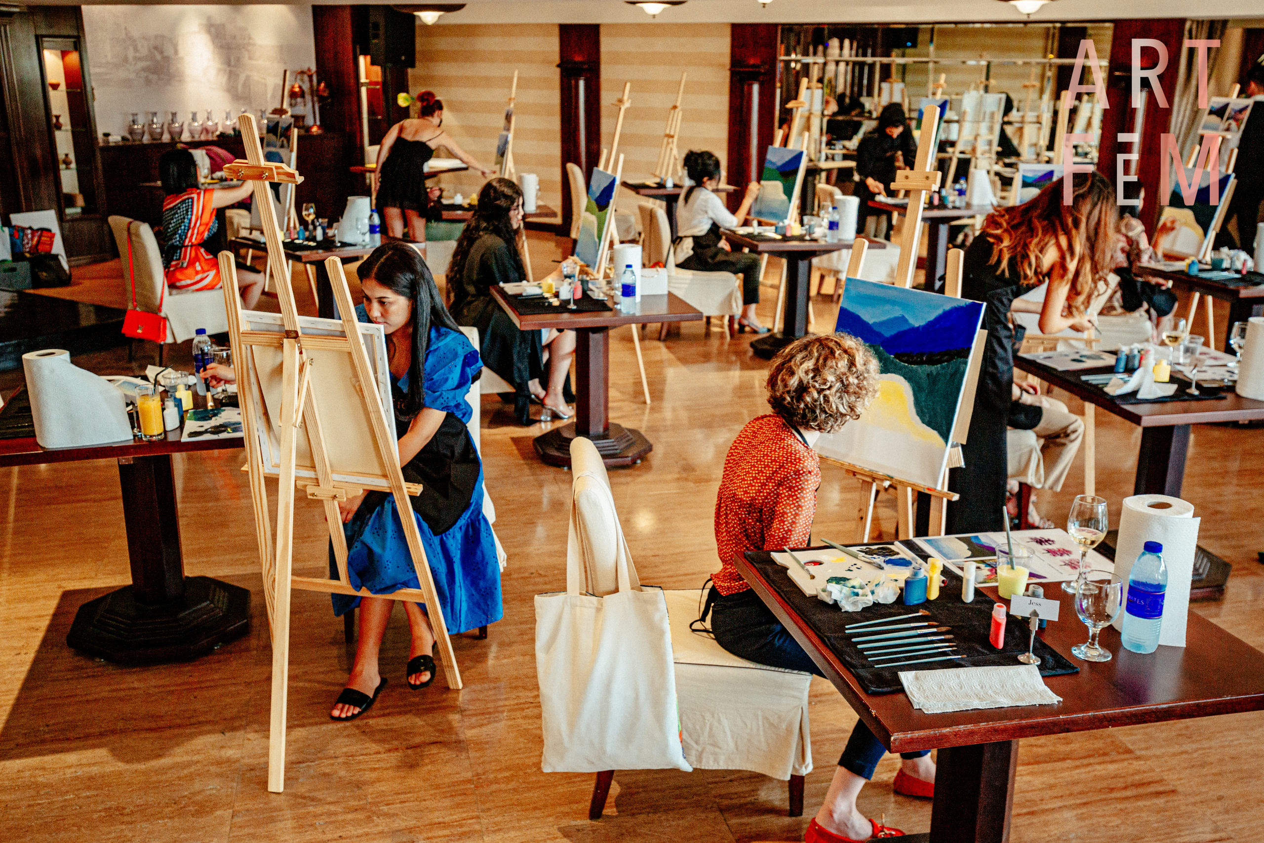 Фотосессия event paint. Photographer in Dubai Dmitry Gromov