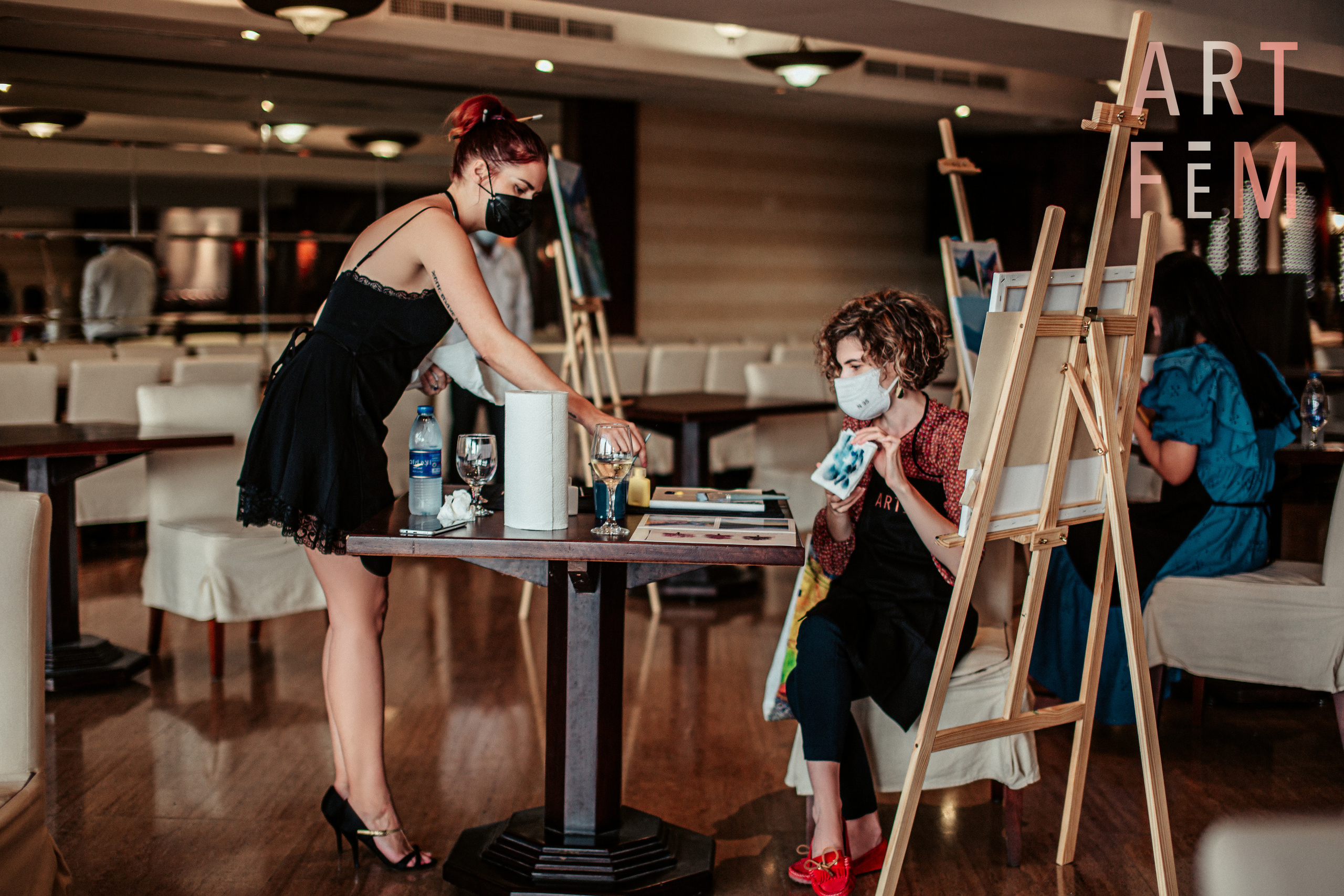 Фотосессия event paint. Photographer in Dubai Dmitry Gromov