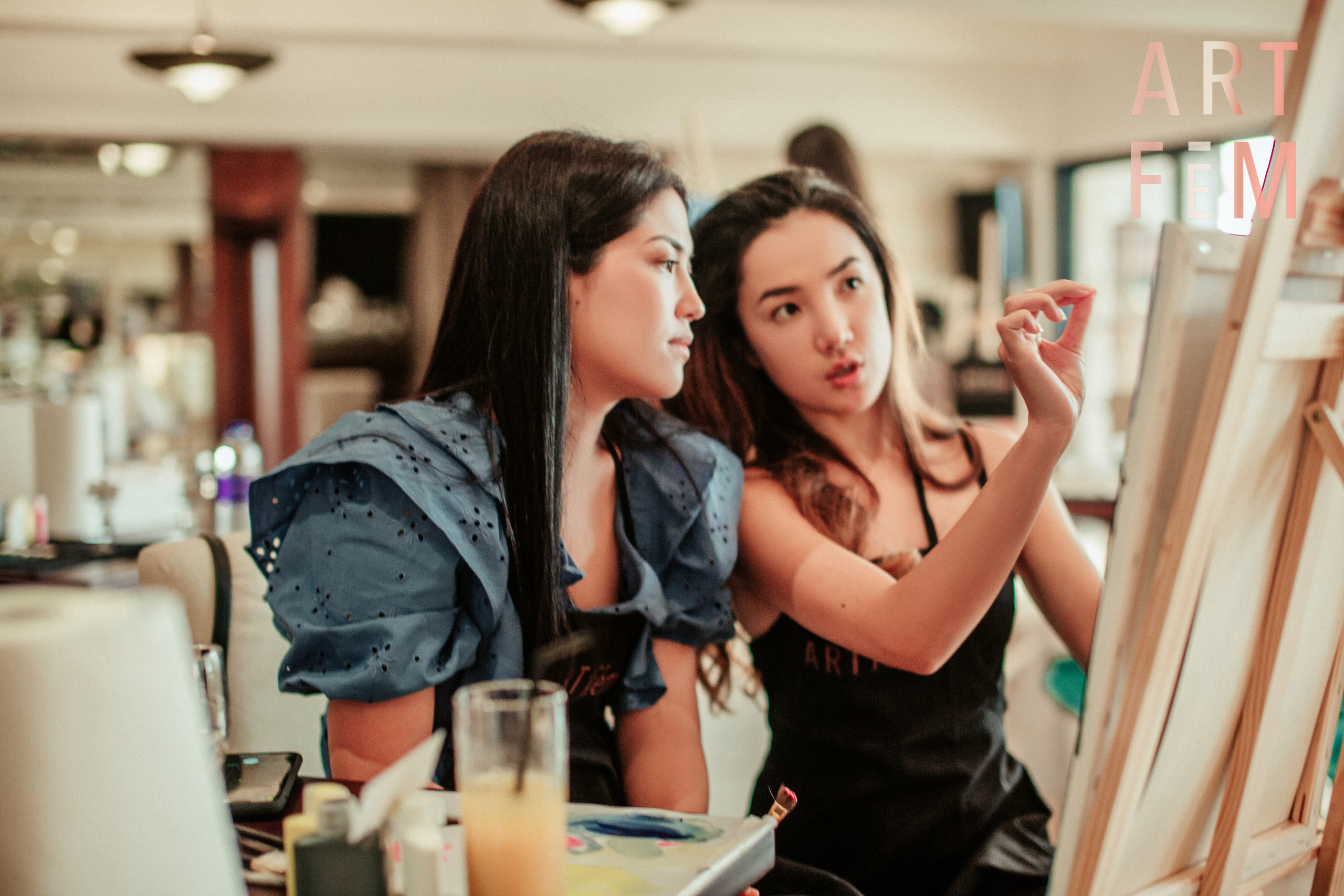 Фотосессия event paint. Photographer in Dubai Dmitry Gromov