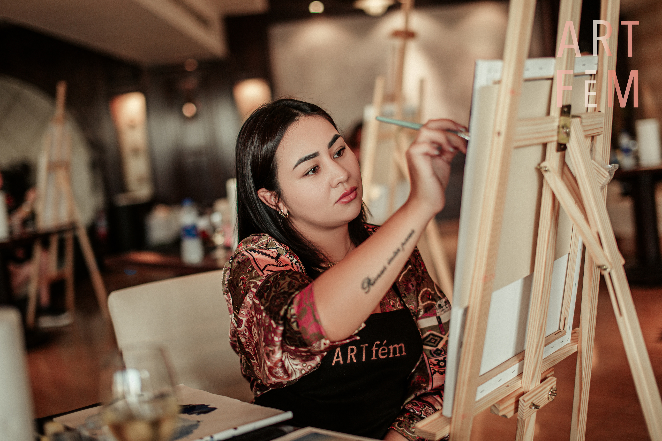 Фотосессия event paint. Photographer in Dubai Dmitry Gromov