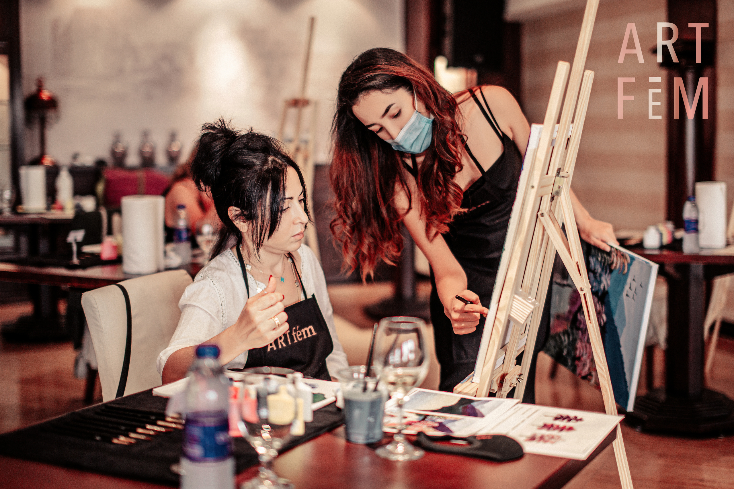 Фотосессия event paint. Photographer in Dubai Dmitry Gromov