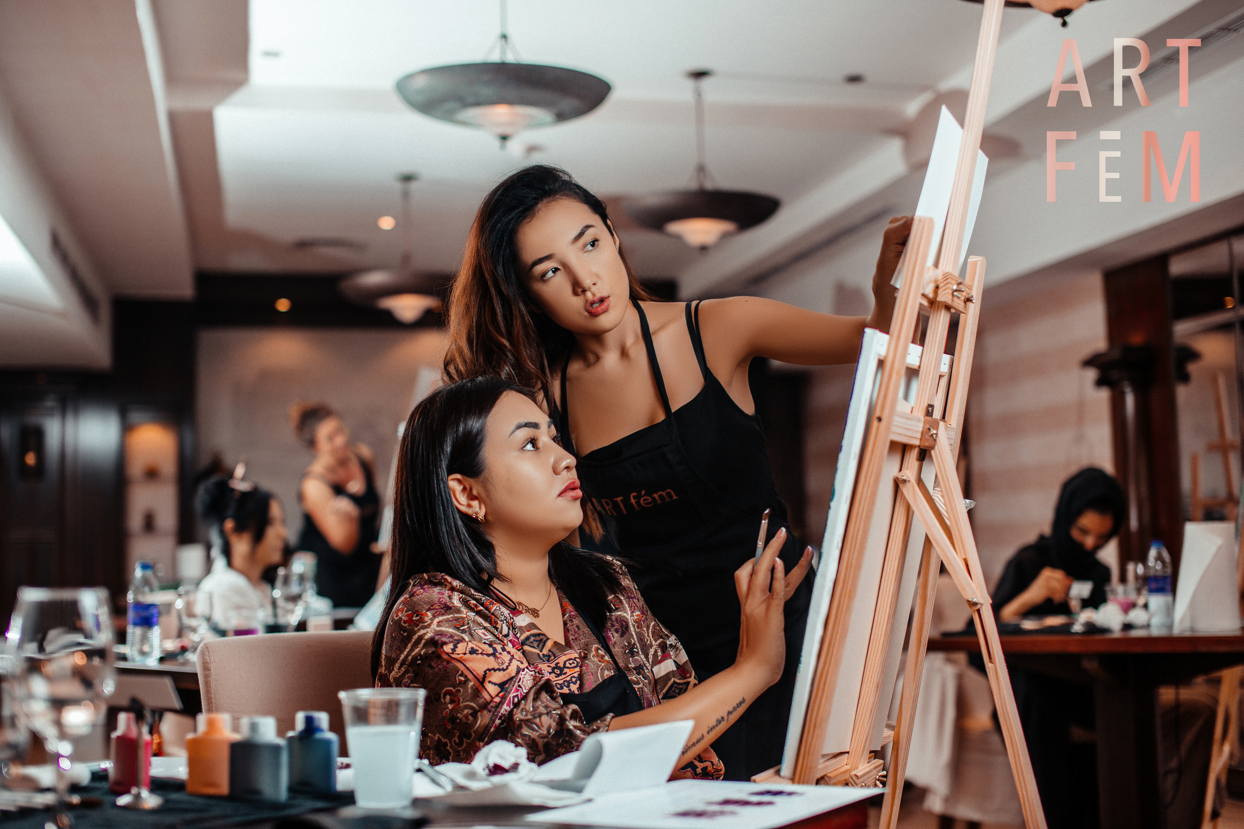 Фотосессия event paint. Photographer in Dubai Dmitry Gromov