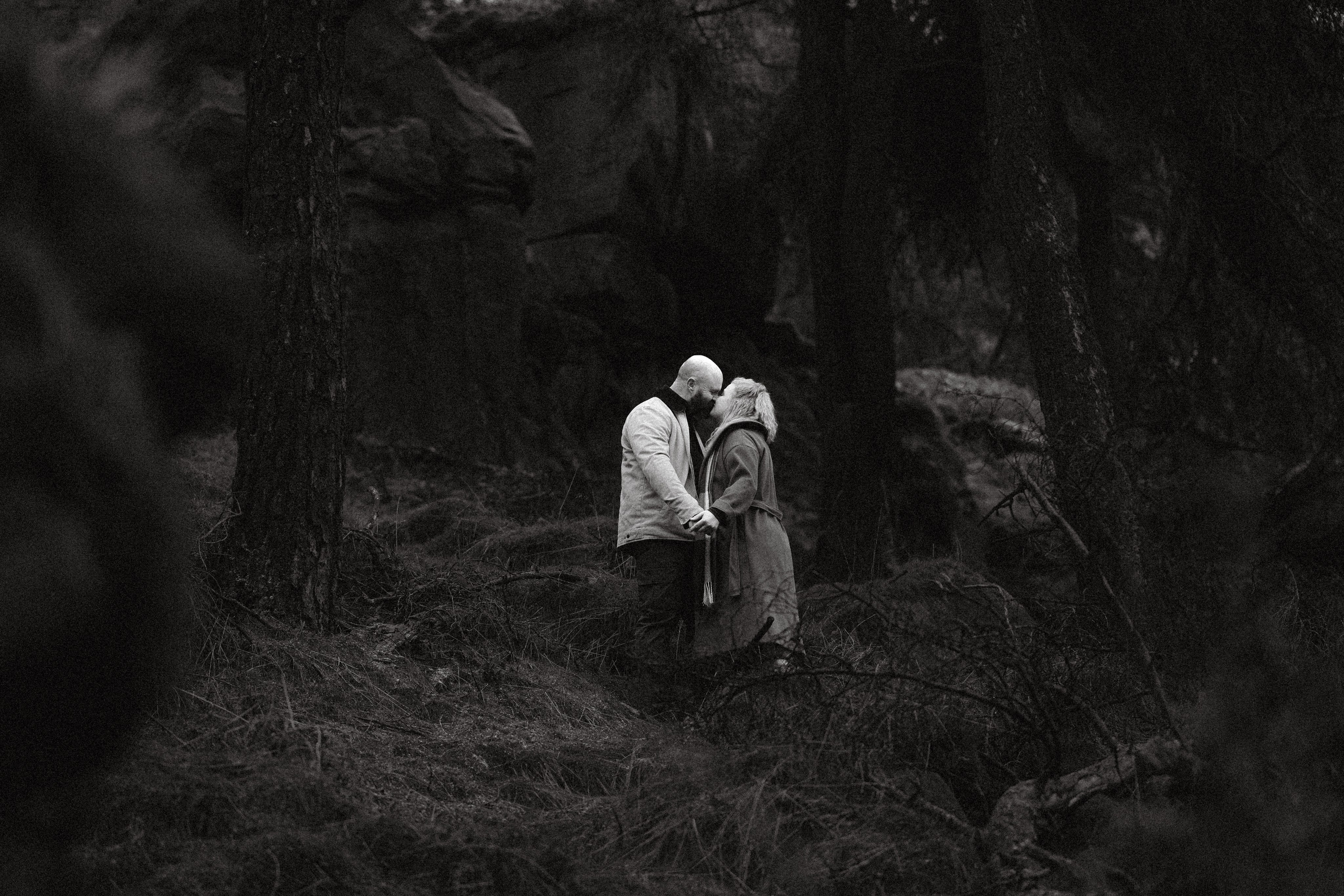 L & C in Peak District. Tania Gandrabur, photographer in West Midlands, England