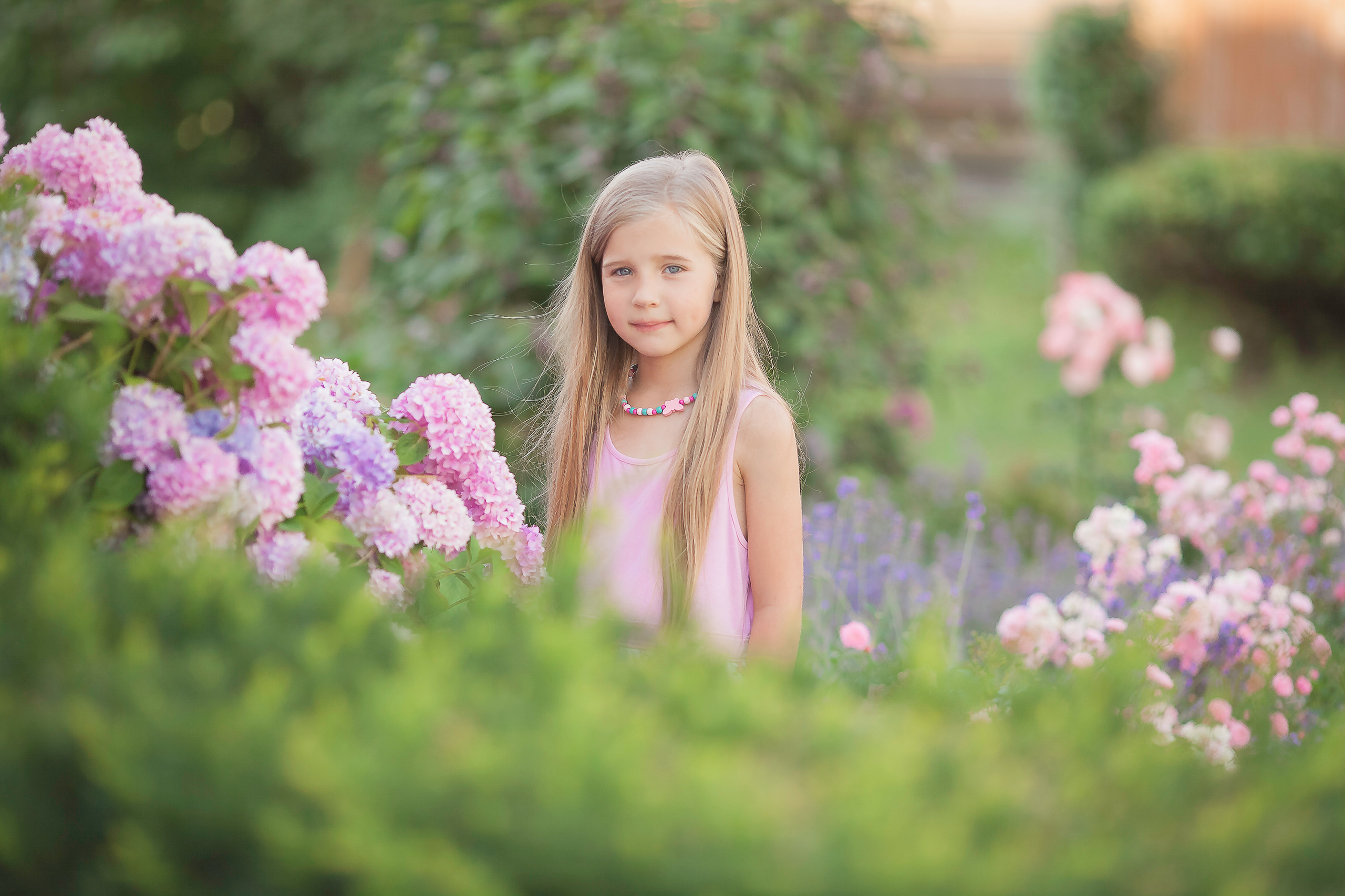 Kinderporträt. Adelya Tomin