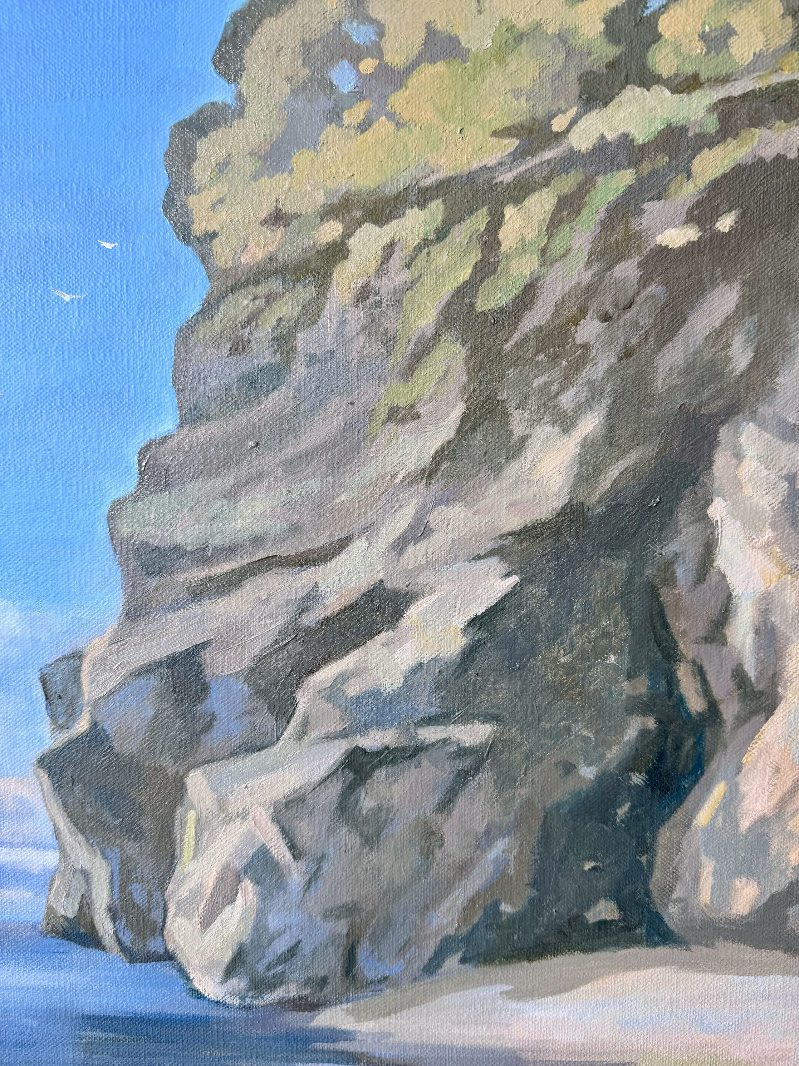 «Cliff dive place». Художник живописец Савелова Ольга