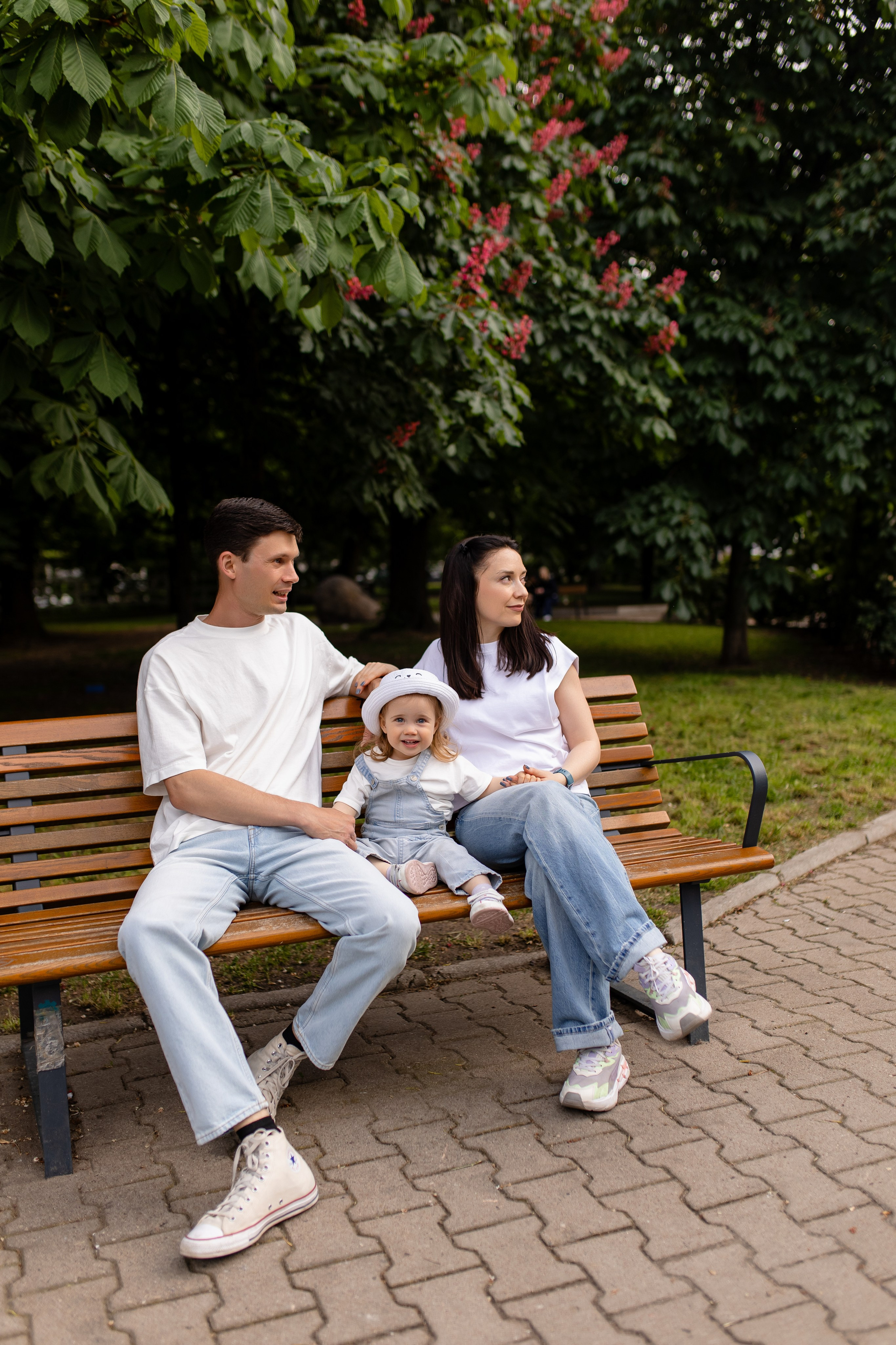 Денис+Настя+Єва. Весільний, сімейний фотограф Варшава