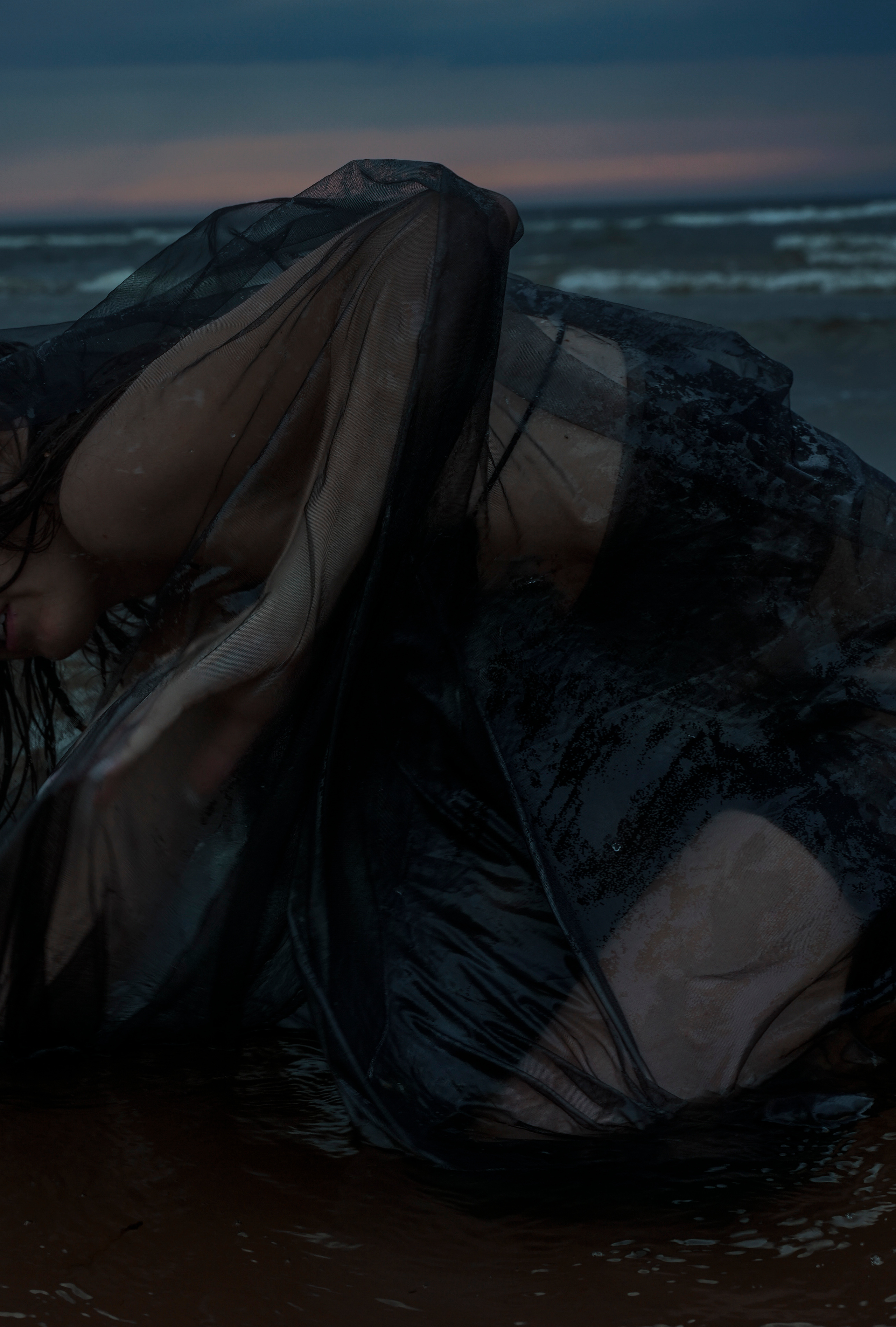 SEASIDE DRAMA. Anna Omni — concept photographer and digital artist in Riga, Latvia