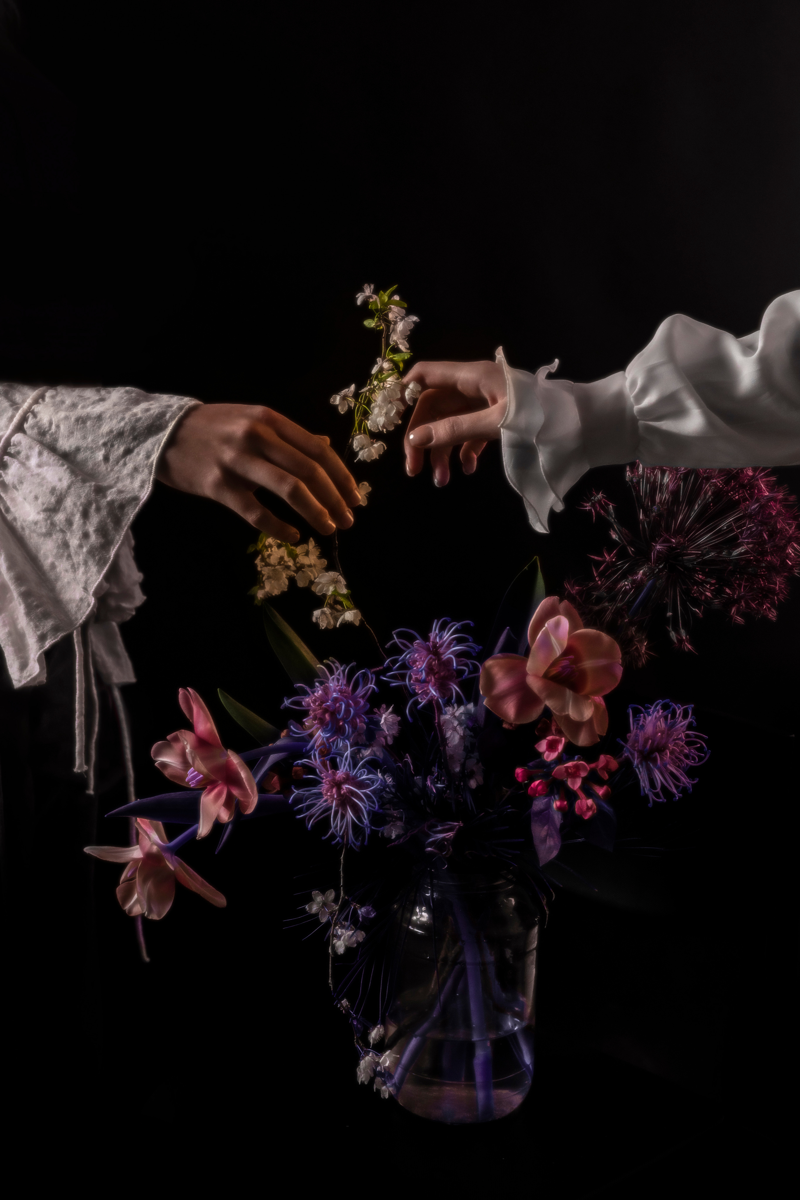 “HK FLOWERZ” FLOWER CAMPAIGN. Anna Omni — concept photographer and digital artist in Riga, Latvia