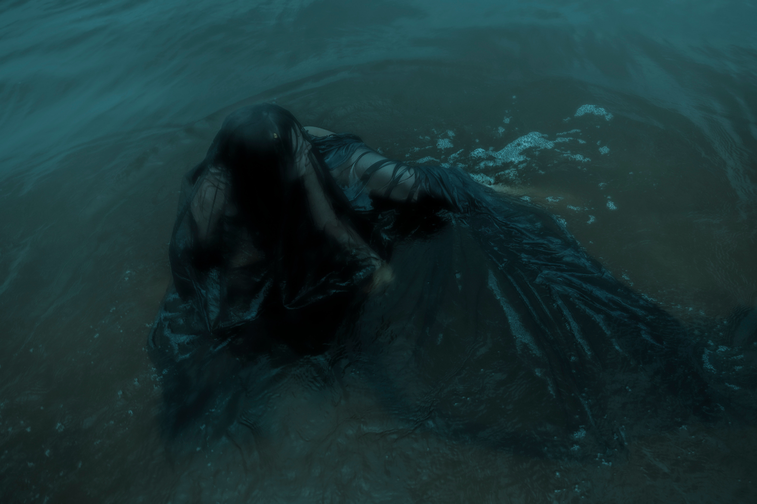 SEASIDE DRAMA. Anna Omni — concept photographer and digital artist in Riga, Latvia