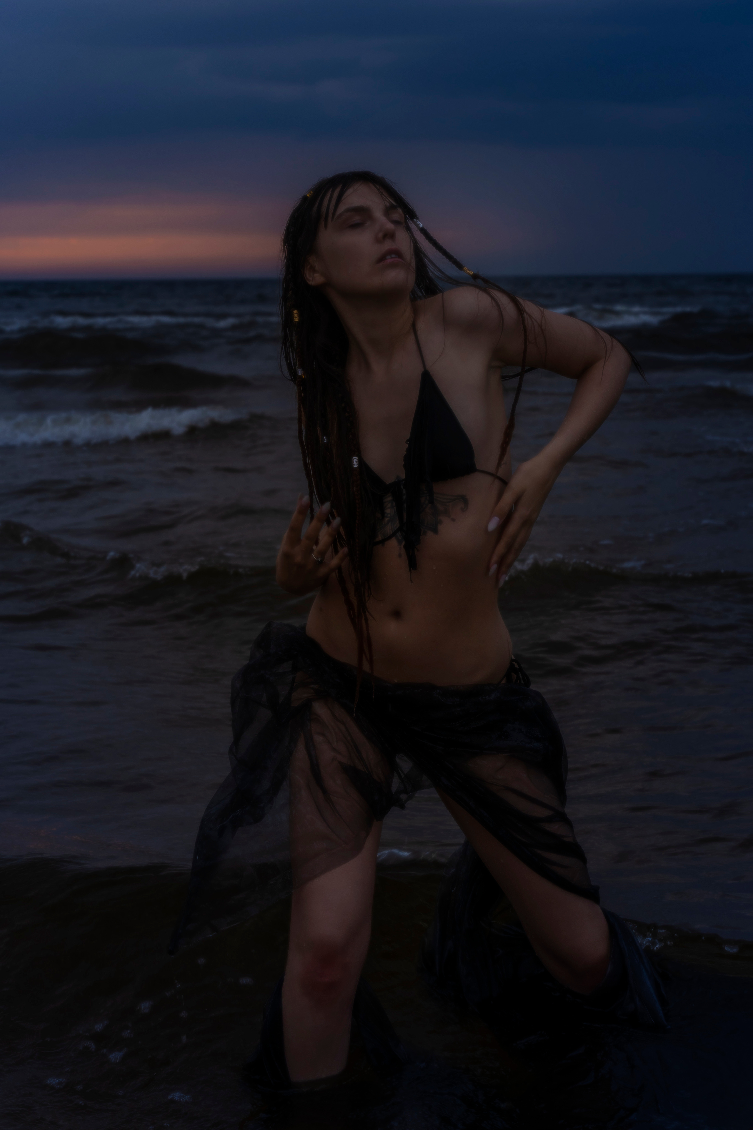 SEASIDE DRAMA. Anna Omni — concept photographer and digital artist in Riga, Latvia