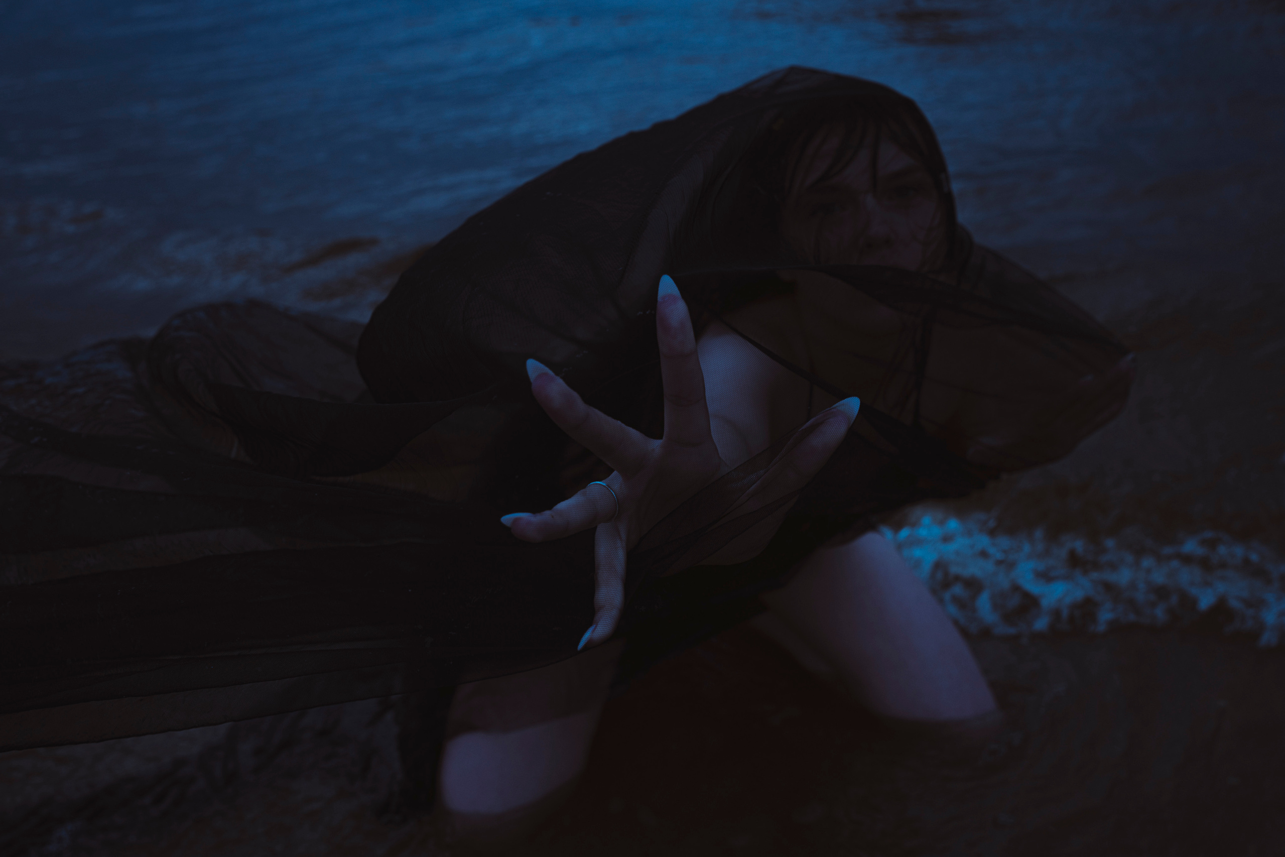 SEASIDE DRAMA. Anna Omni — concept photographer and digital artist in Riga, Latvia