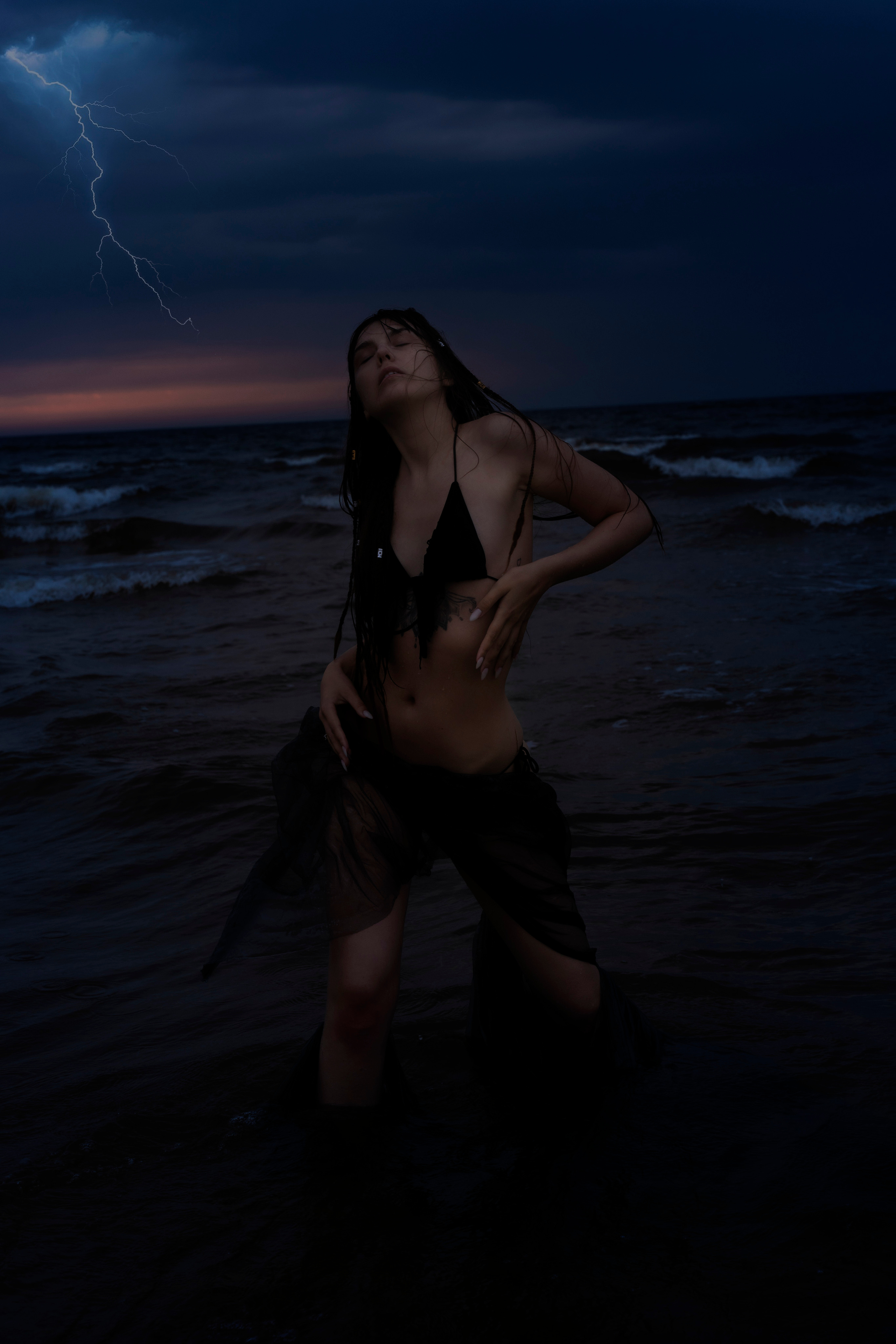 SEASIDE DRAMA. Anna Omni — concept photographer and digital artist in Riga, Latvia