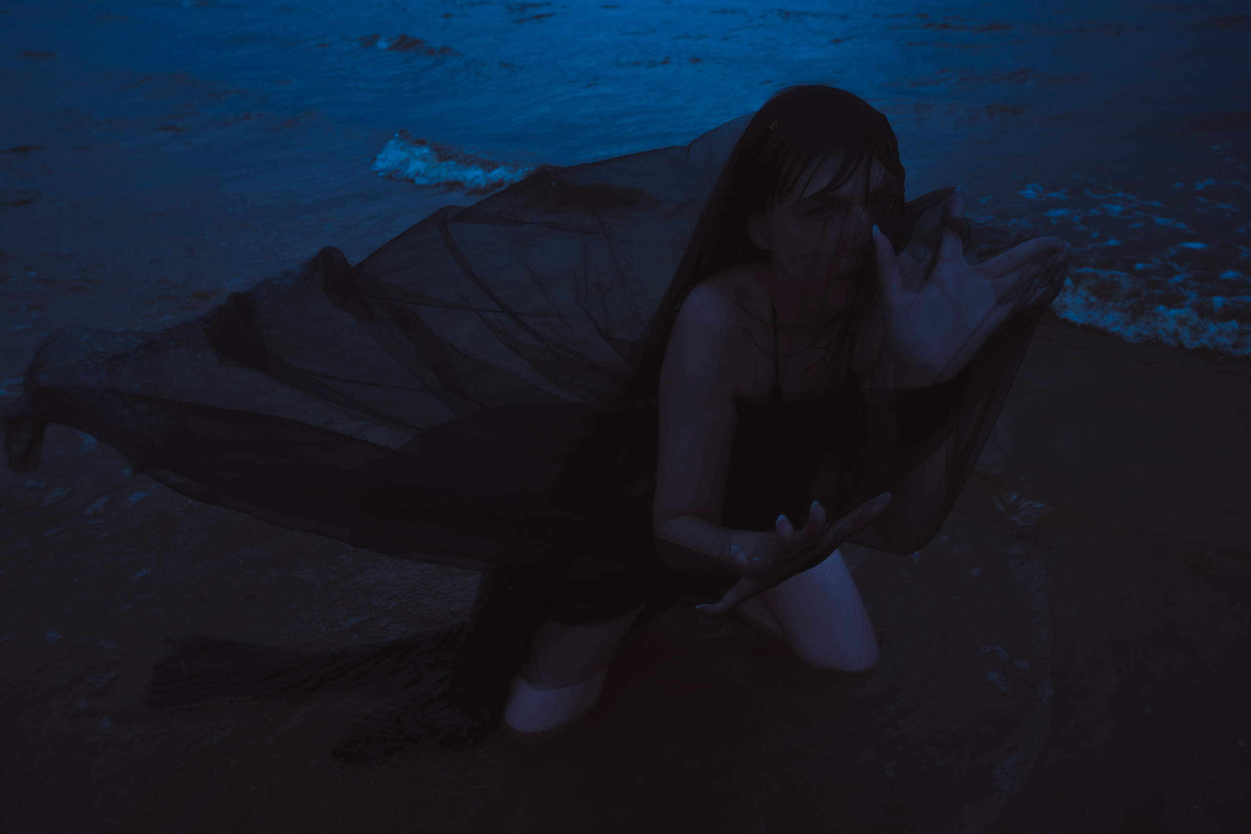 SEASIDE DRAMA. Anna Omni — concept photographer and digital artist in Riga, Latvia