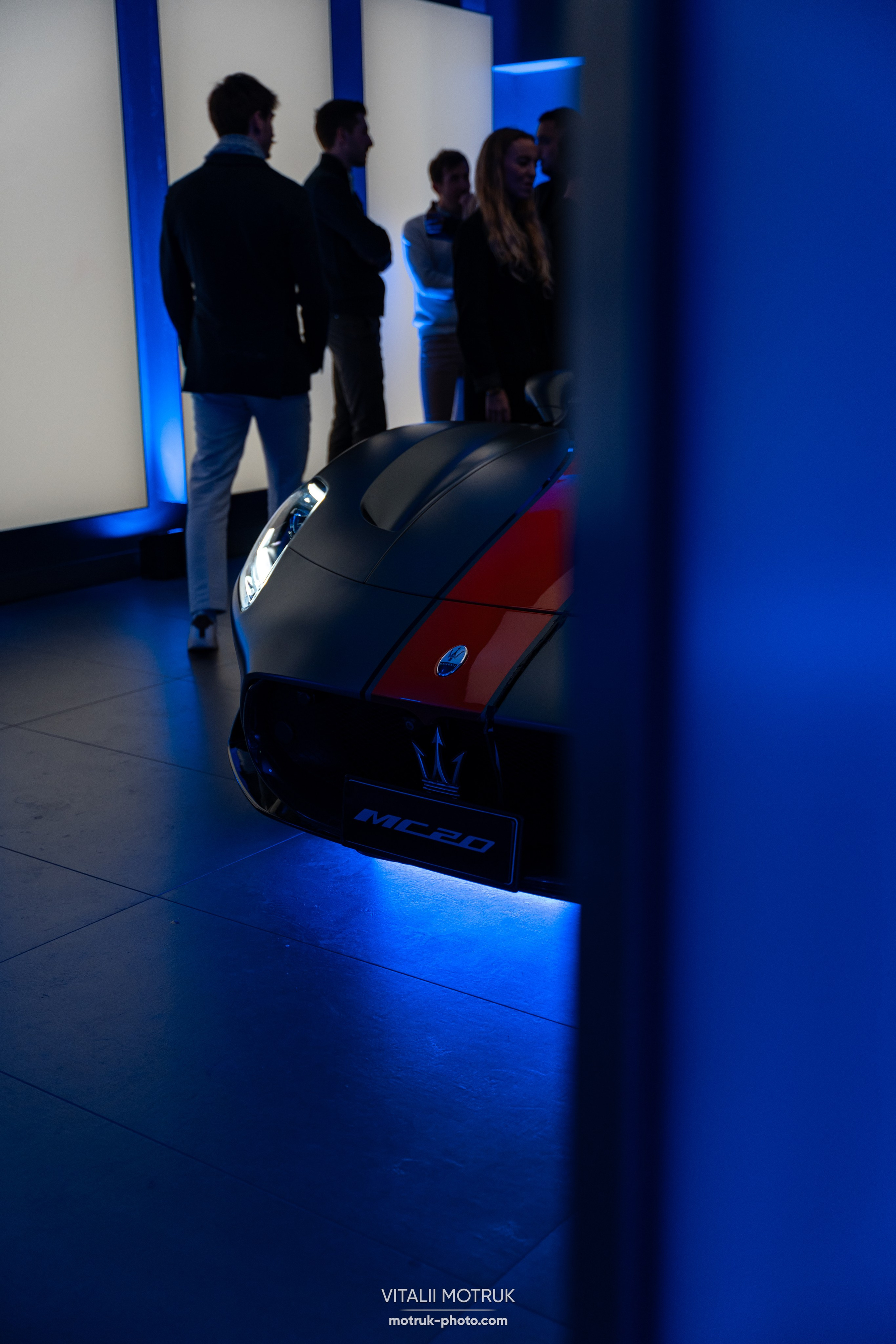 Maseratti Opening. Photographe de voitures à Paris — Vitalii Motruk