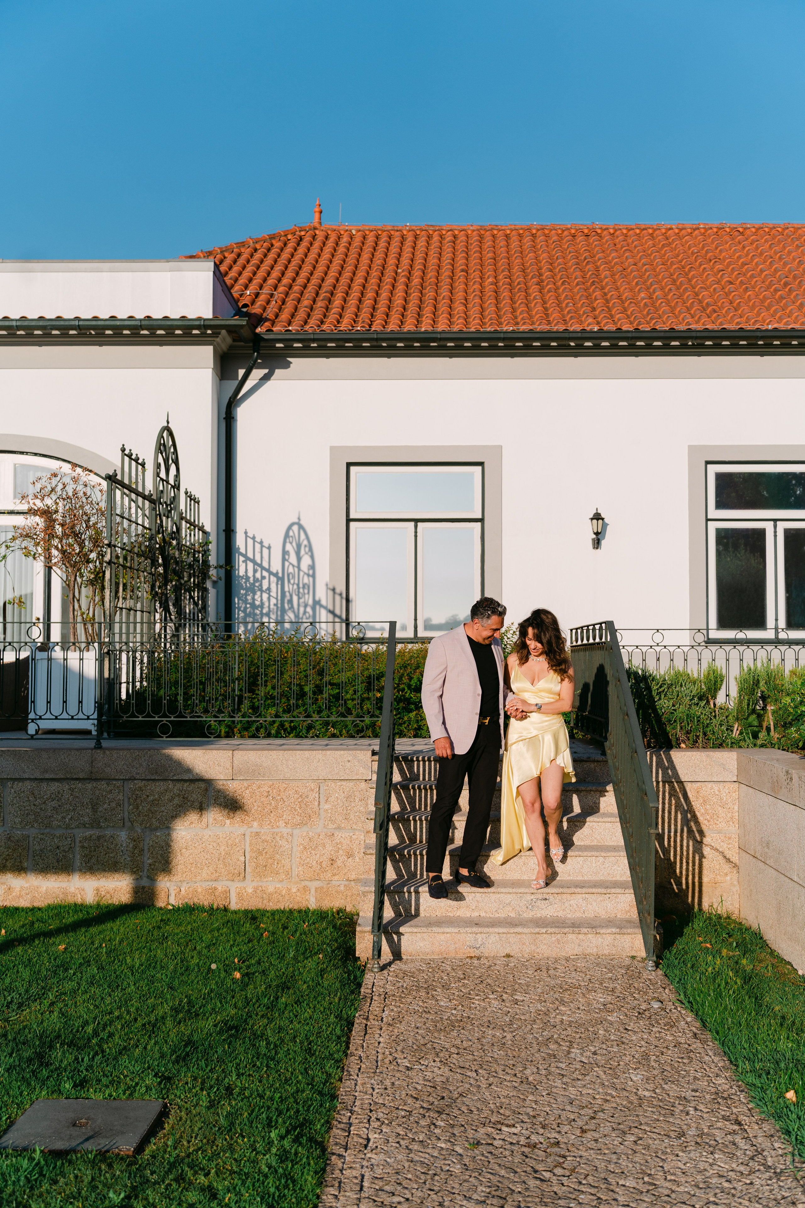 Wedding Proposal at Yeatman Hotel. Wedding and couple photographer in Porto