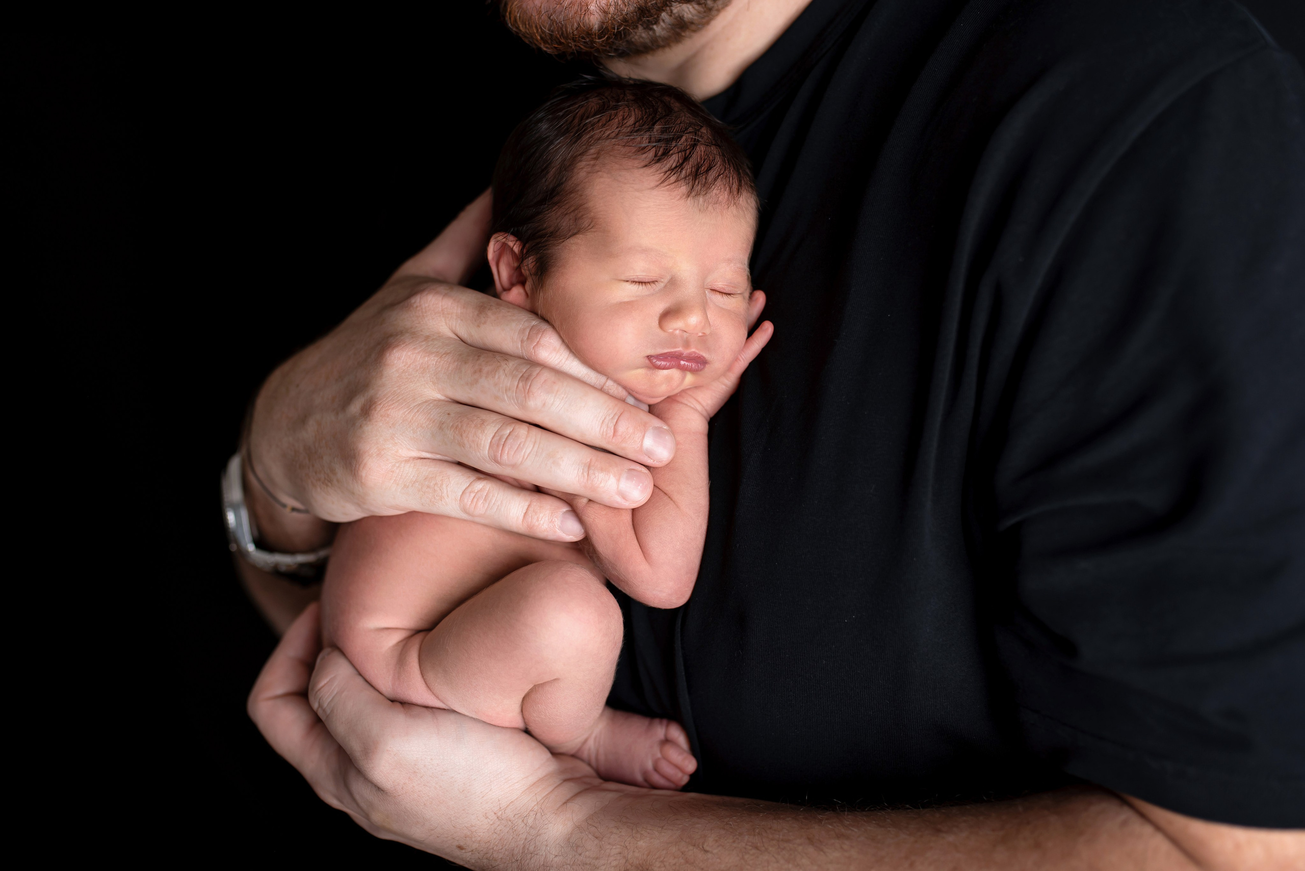 Grisha 11 days. In-home newborn photography Raleigh & area Katya Kulikova
