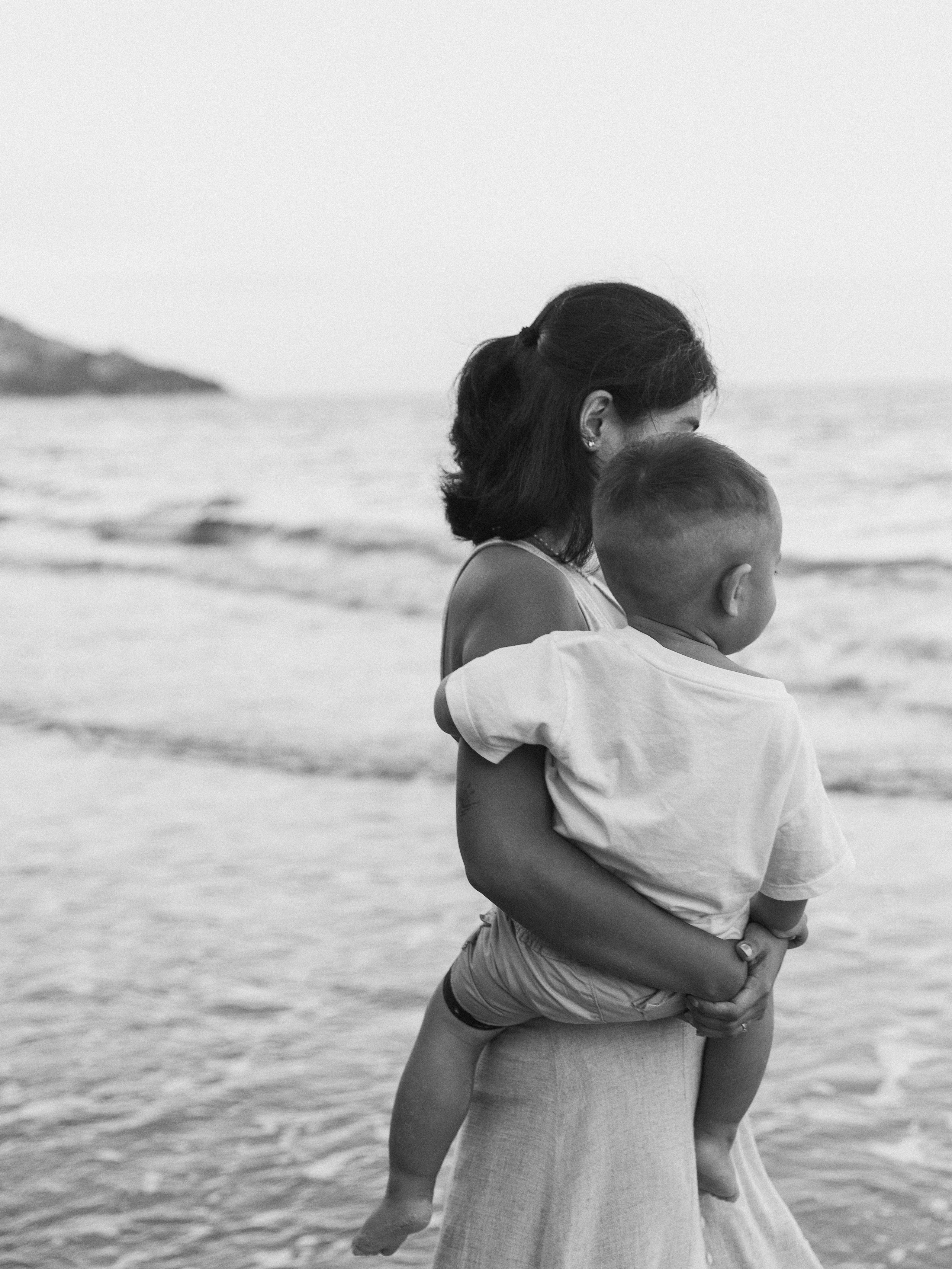 At the beach. Family and wedding photographer in Bangkok, Thailand