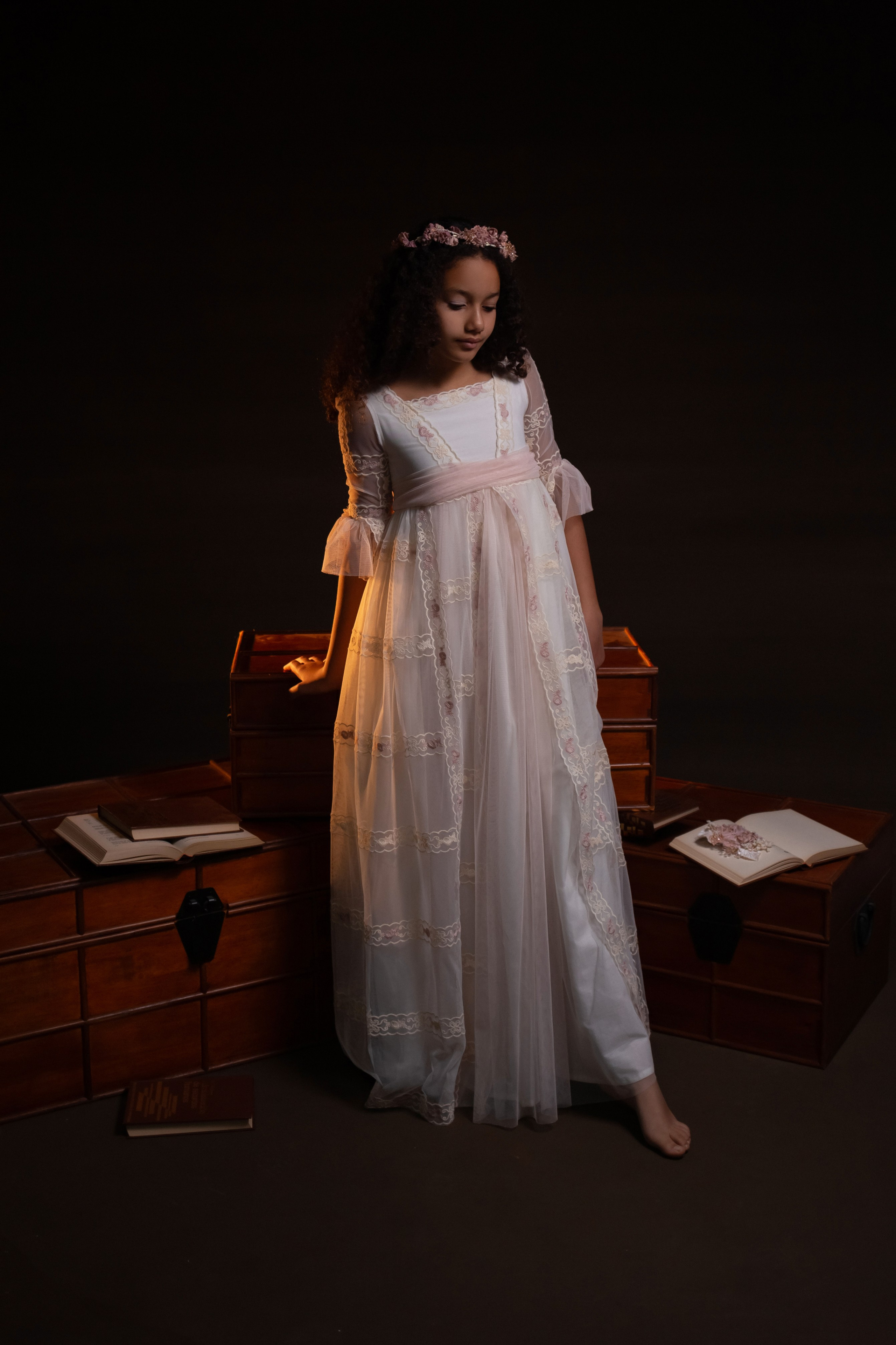 Comunión en el estudio. Профессиональный фотограф в Испании