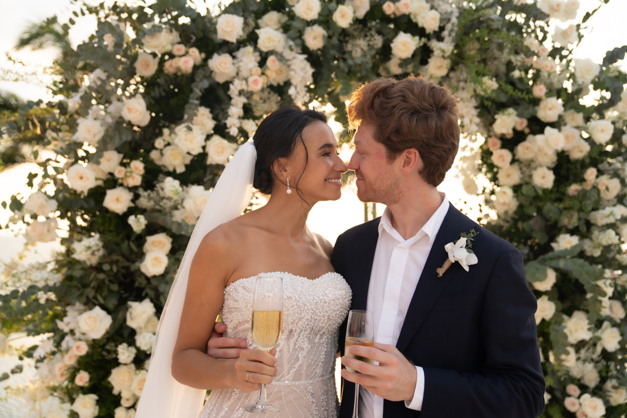 Wedding. Dasha in Singapore