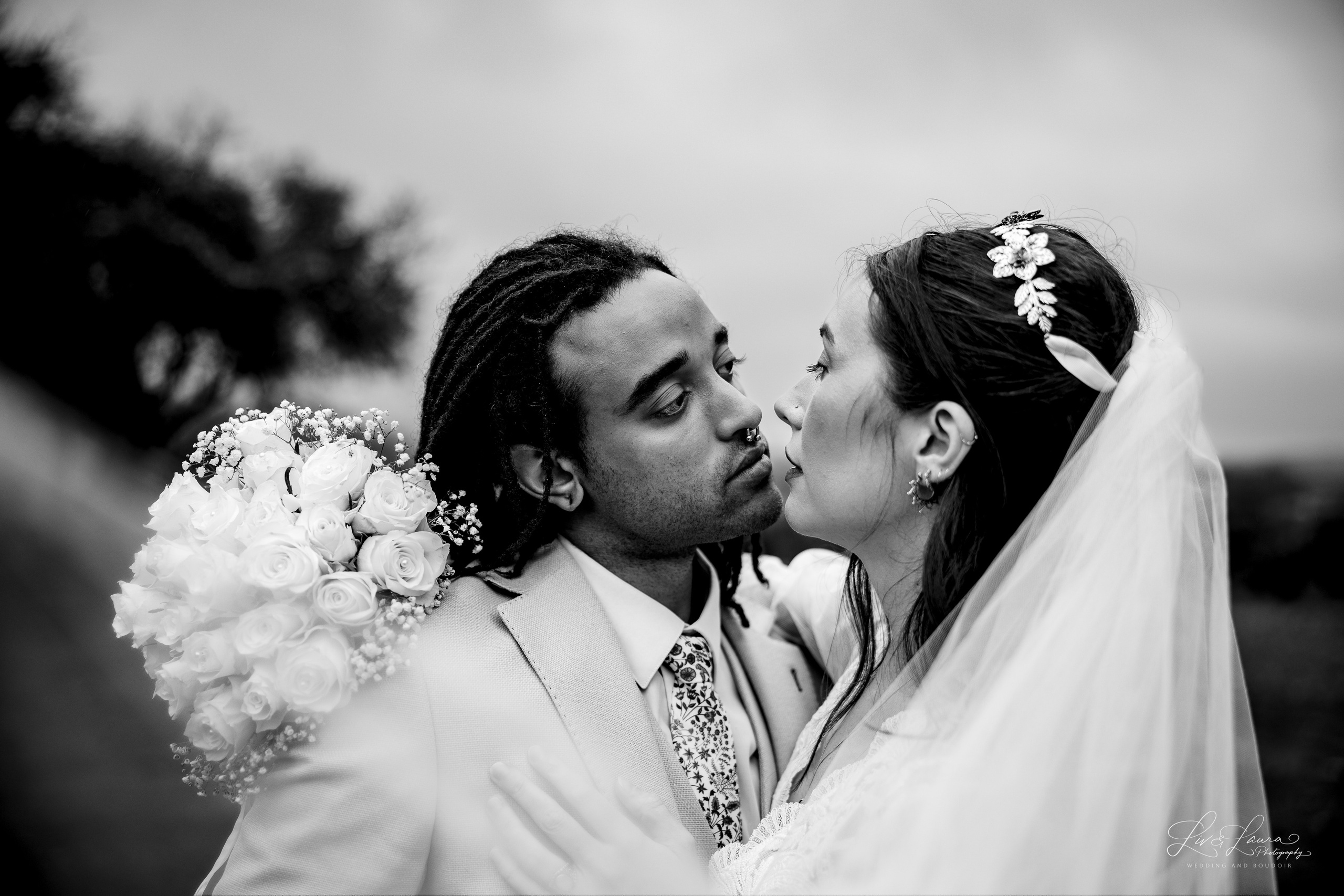 Roxxy and Joe. Wedding and boudoir photography by Liv and Laura