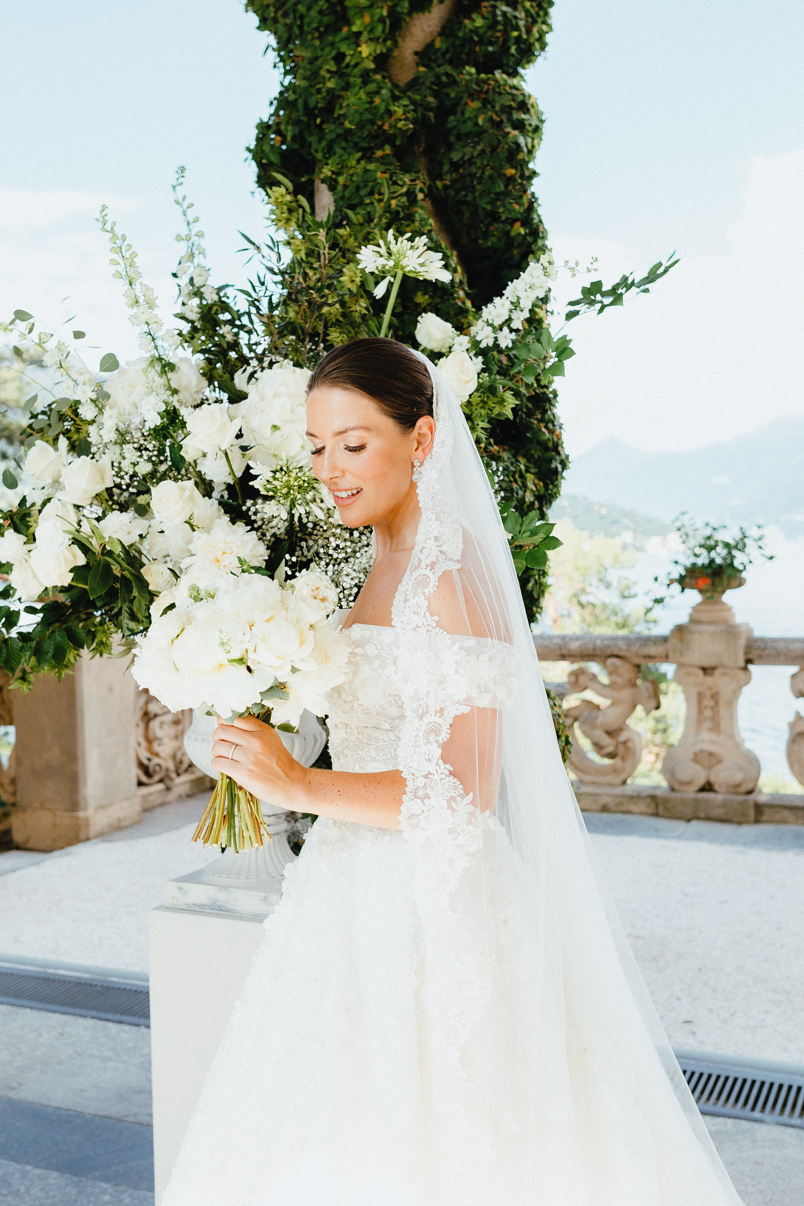 Katie & Remy, Villa del Balbianello, Como. Photographer in Italy Anna Linnik