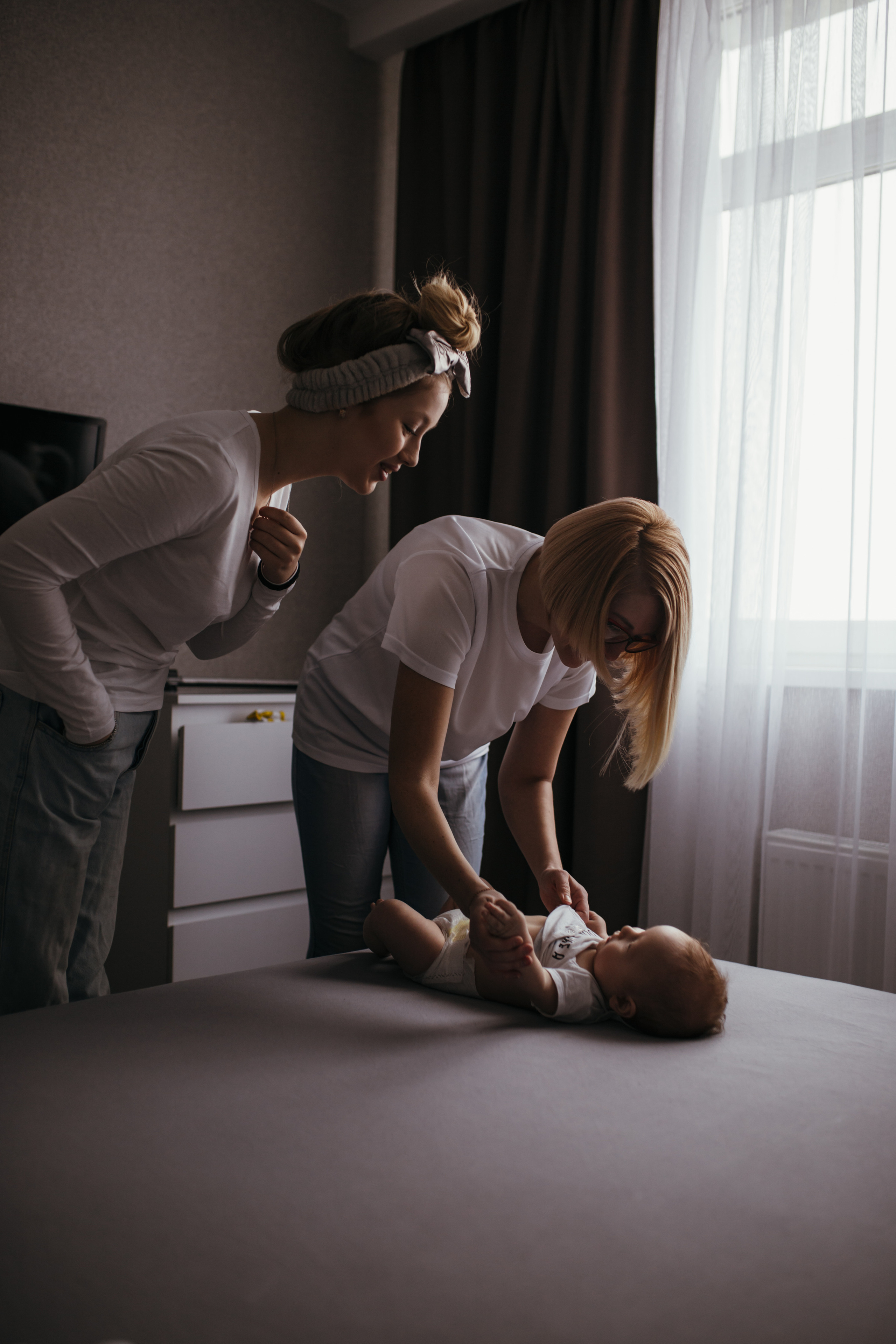 Alexa and Michail. Portrait family photographer in Berlin Elena Zakh