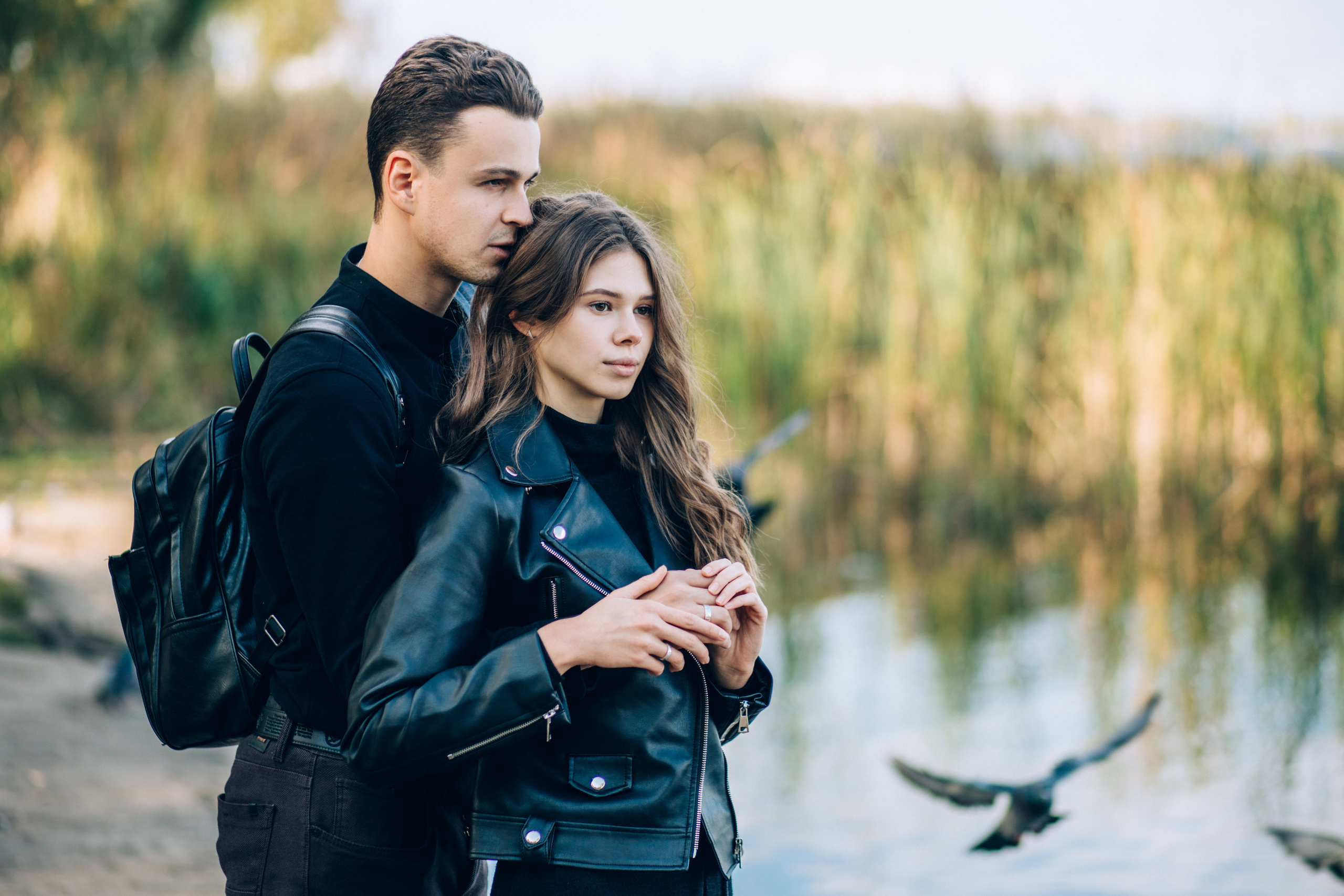 Kseniya and Aleksey. Portrait family photographer in Berlin Elena Zakh