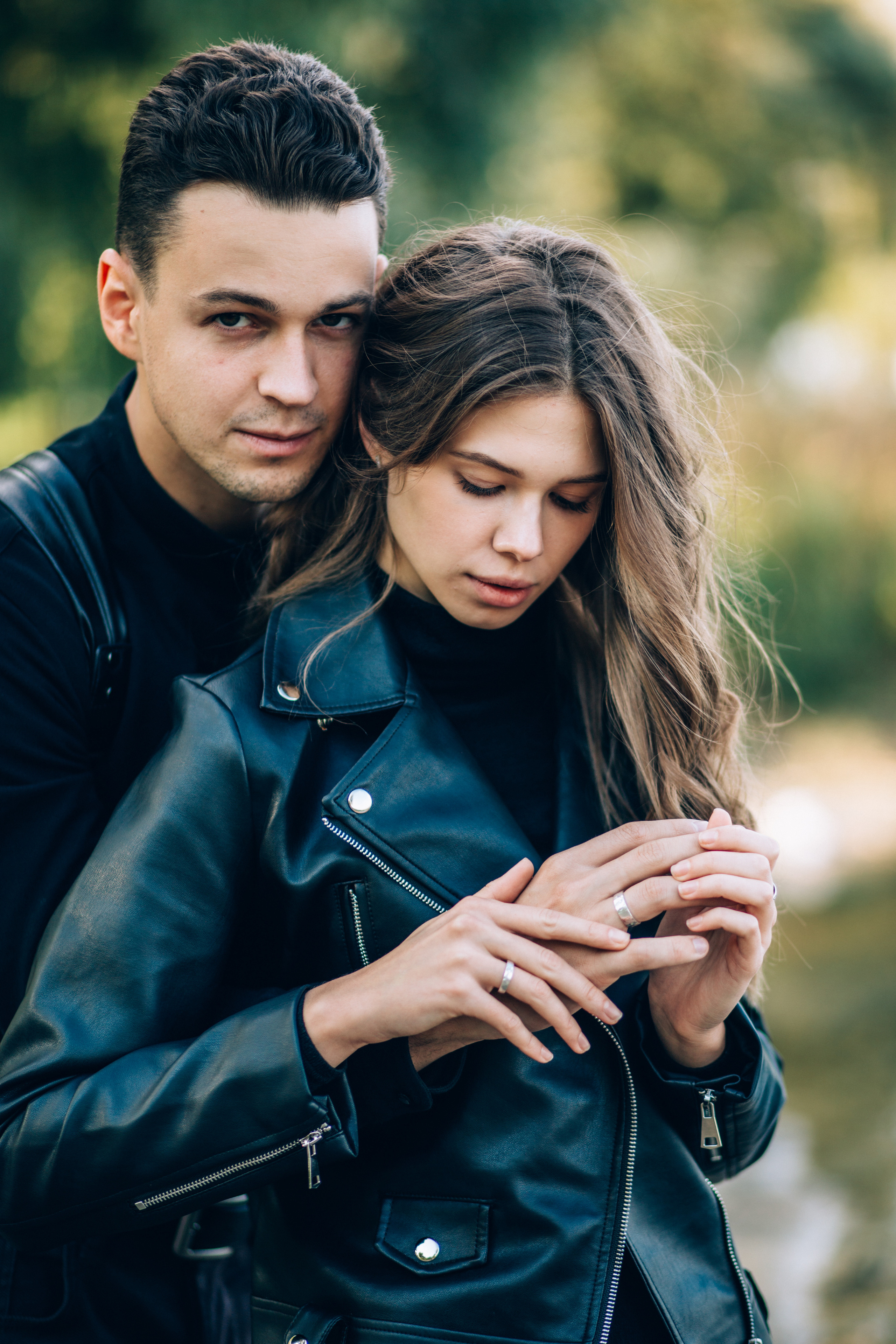 Kseniya and Aleksey. Portrait family photographer in Berlin Elena Zakh
