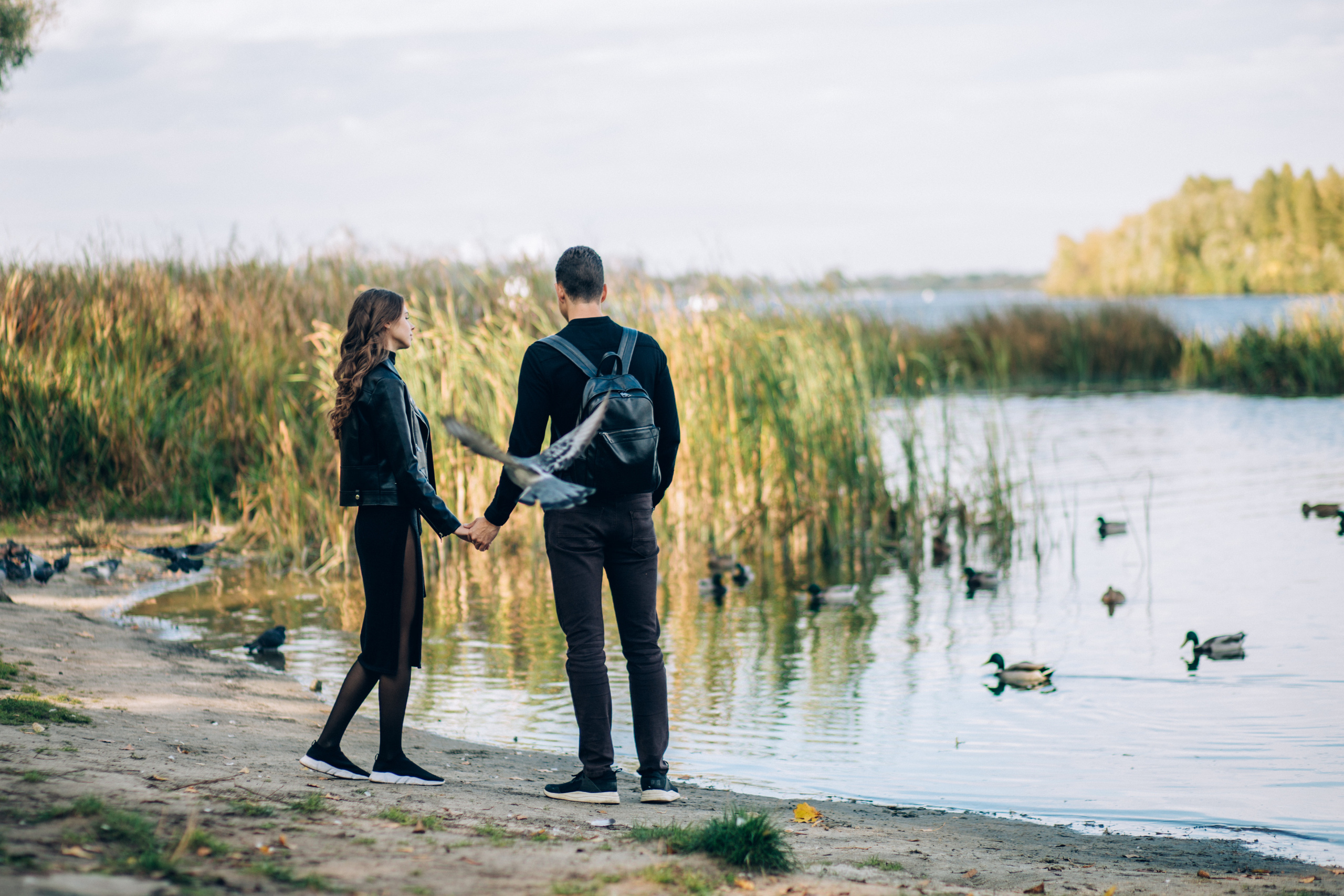 Kseniya and Aleksey. Portrait family photographer in Berlin Elena Zakh