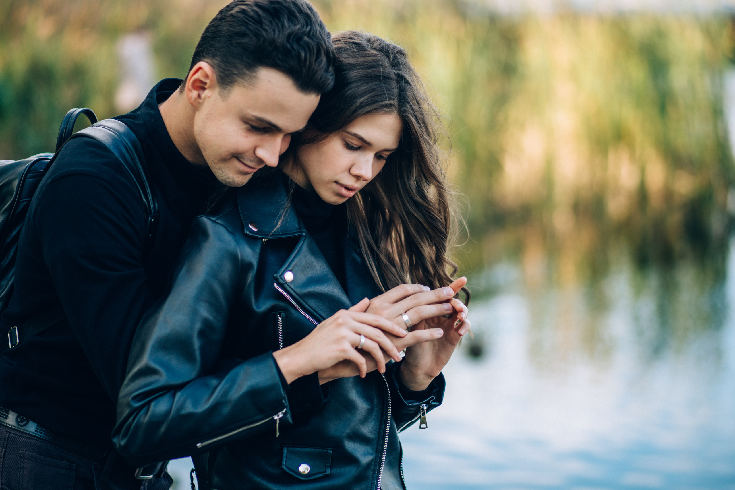 Kseniya and Aleksey. Portrait family photographer in Berlin Elena Zakh