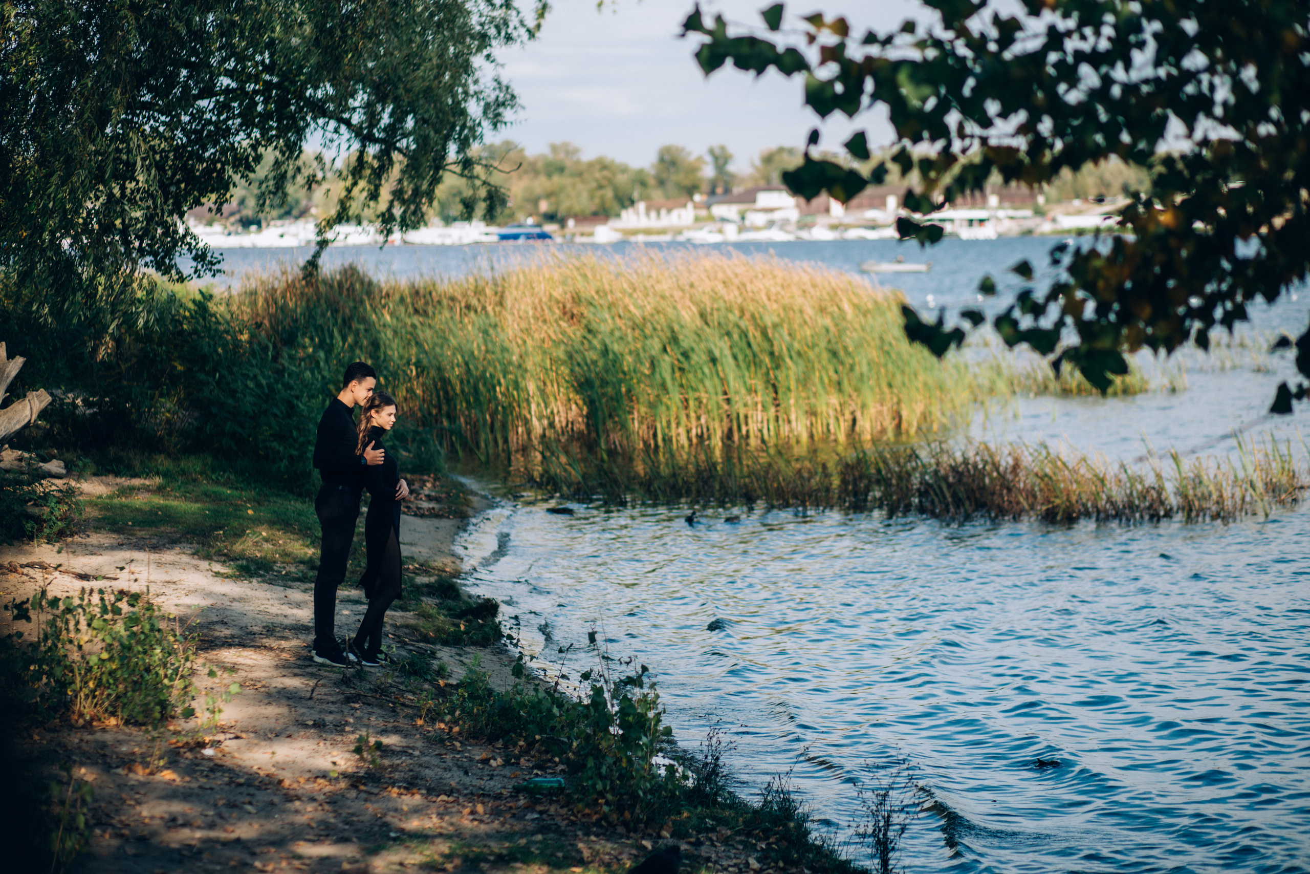 Kseniya and Aleksey. Portrait family photographer in Berlin Elena Zakh